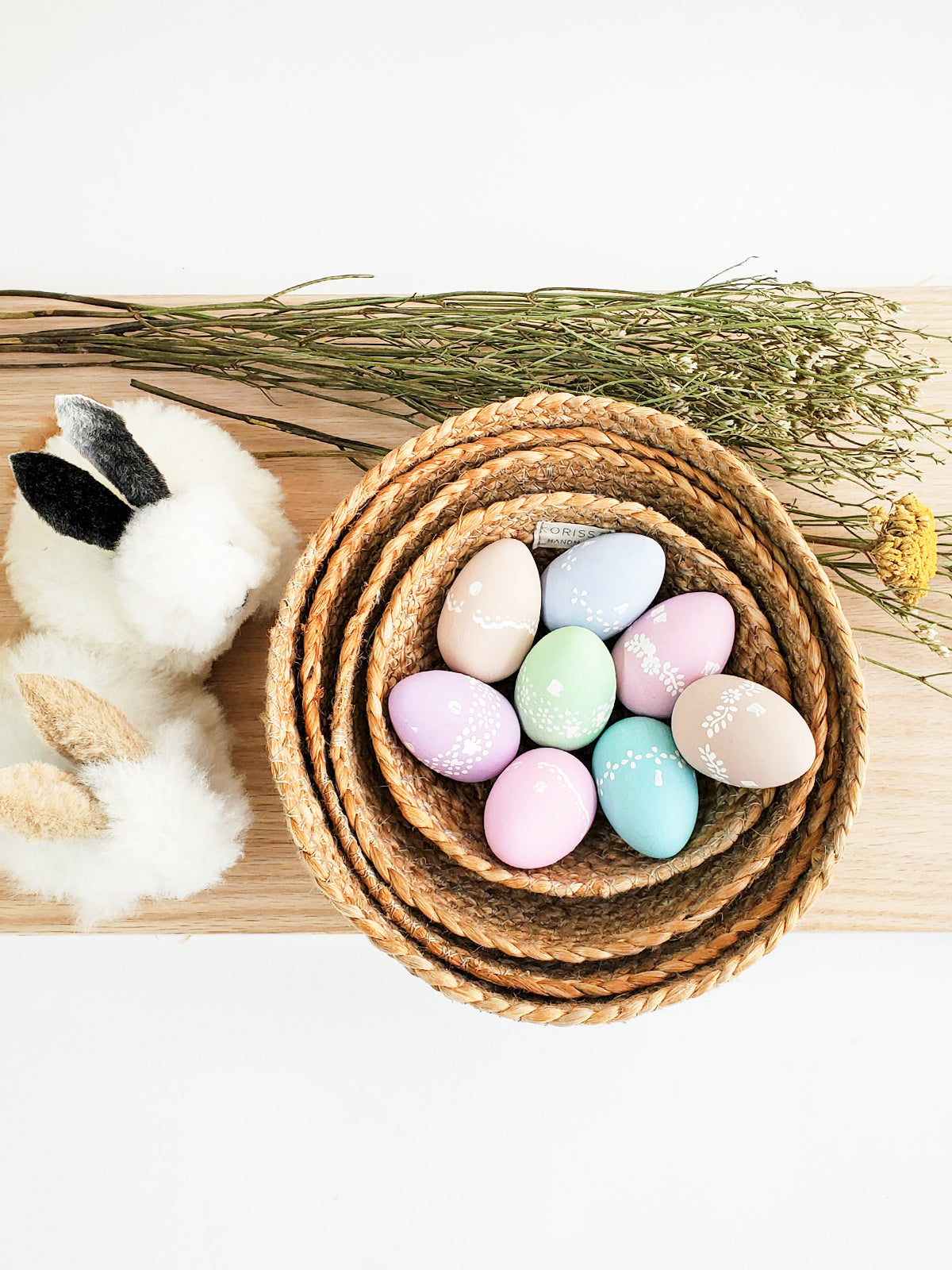 Kata Candy Bowl - Natural (Set of 4) - Chickadees Wooden Toys