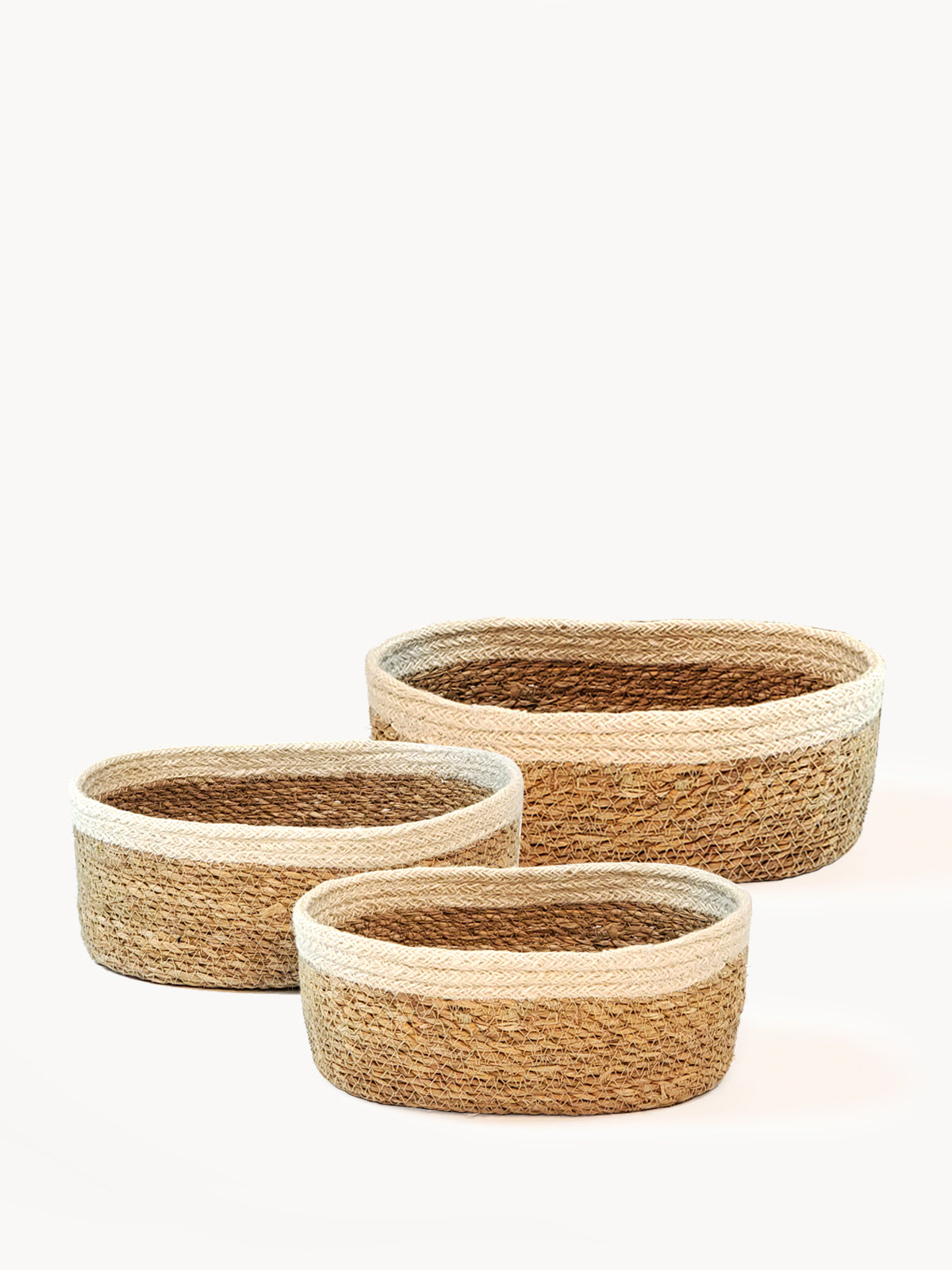 Savar Oval Bowl (Set of 3) - Chickadees Wooden Toys
