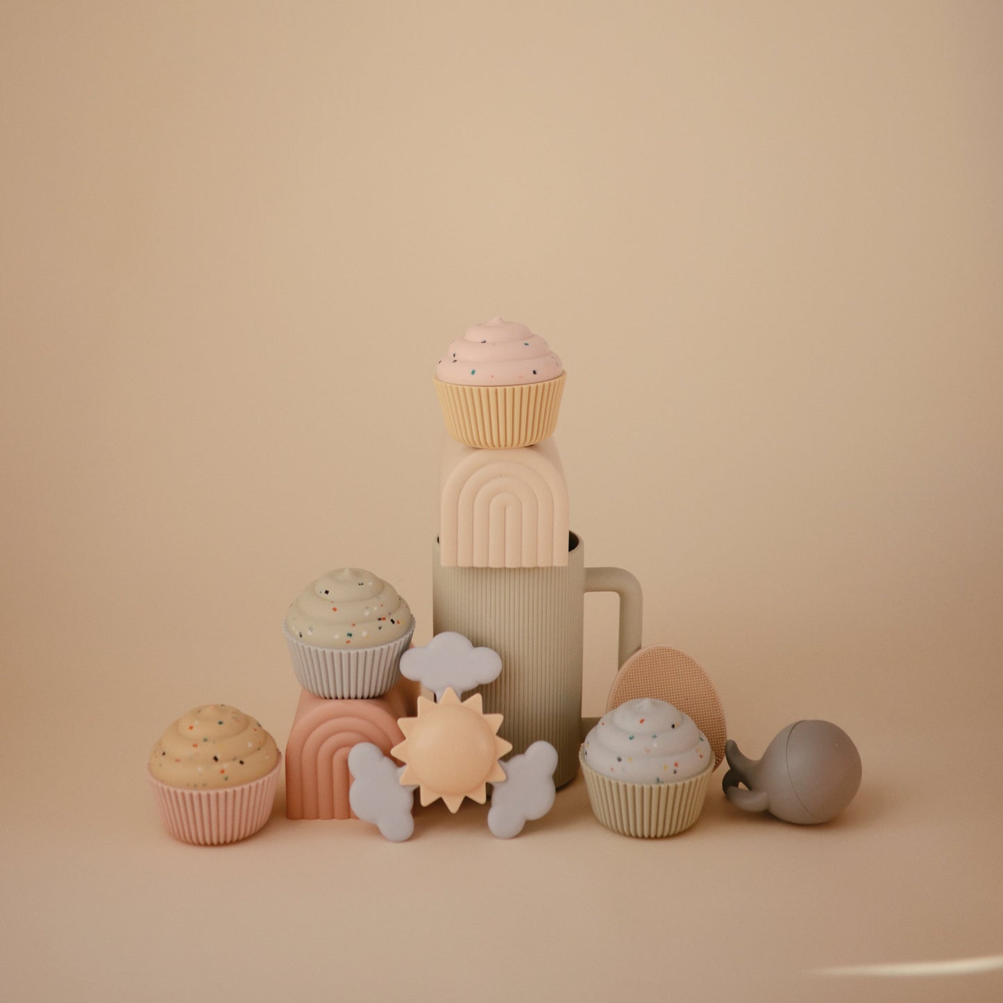 Sunshine Suction Spinner Toy - Chickadees Wooden Toys