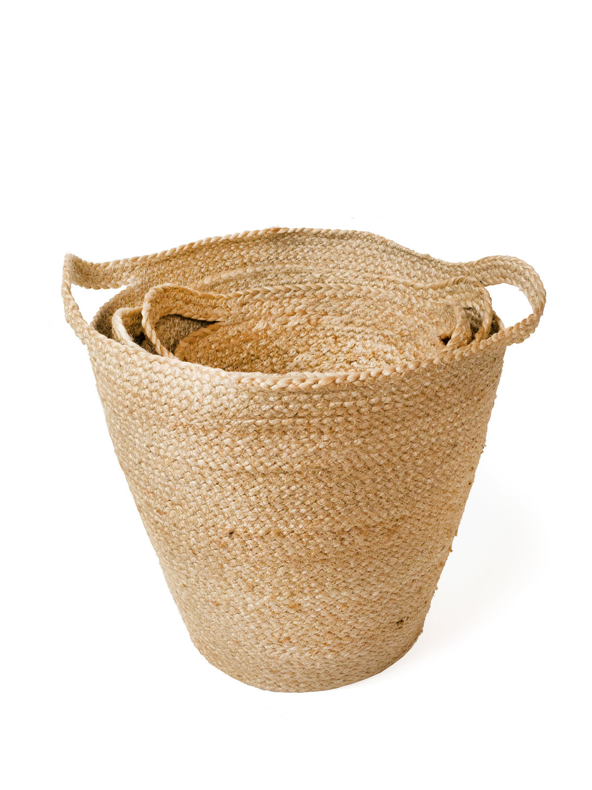 Kata Basket with Slit Handle - Chickadees Wooden Toys