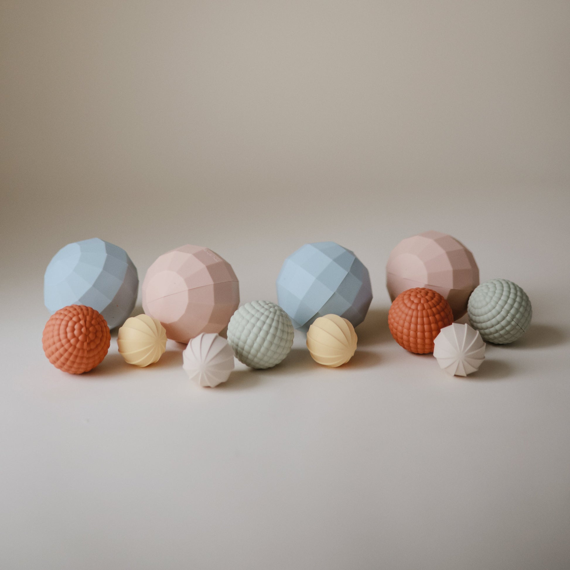 Nesting Spheres Sensory Toy - Chickadees Wooden Toys