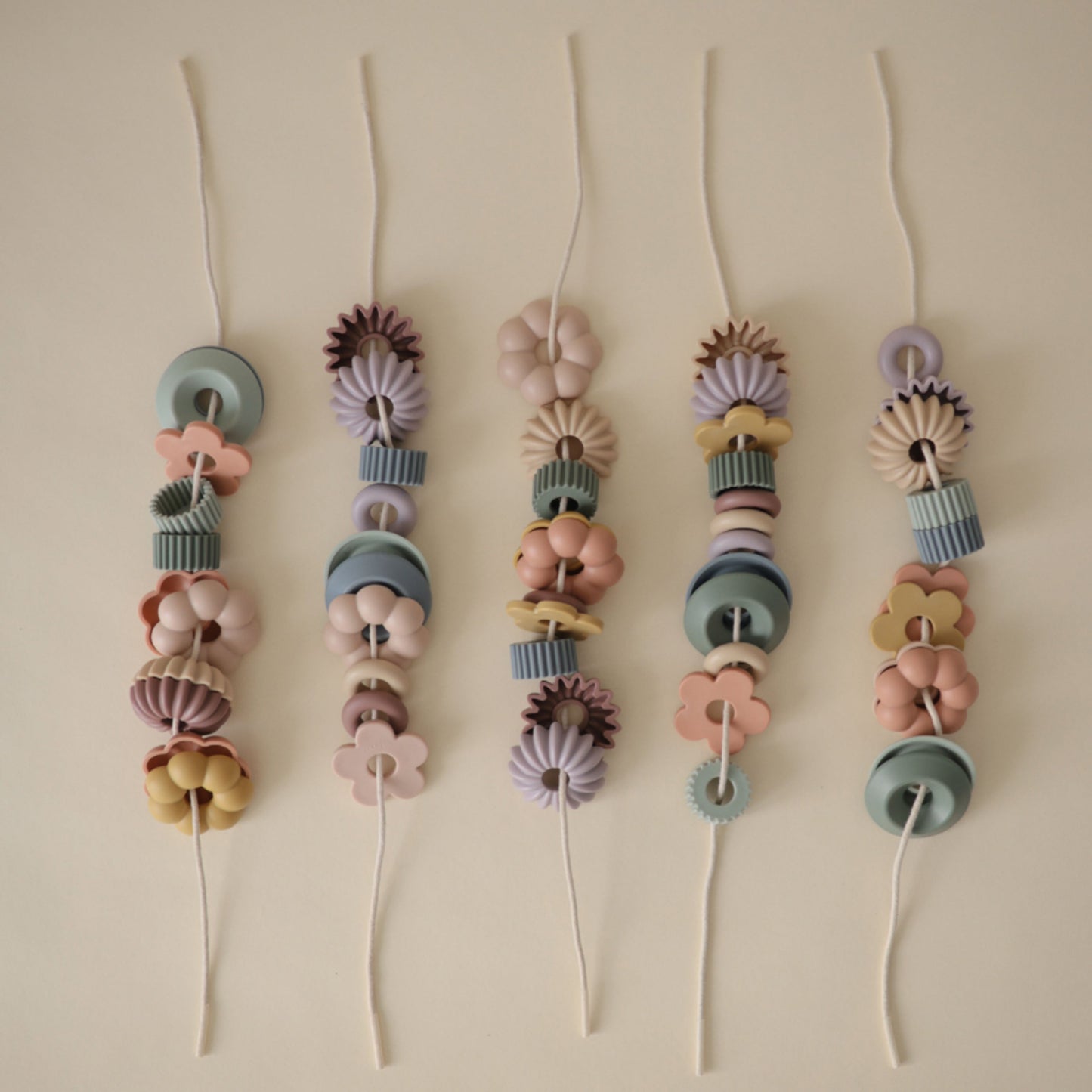 Bead Lacing Toy Set - Chickadees Wooden Toys
