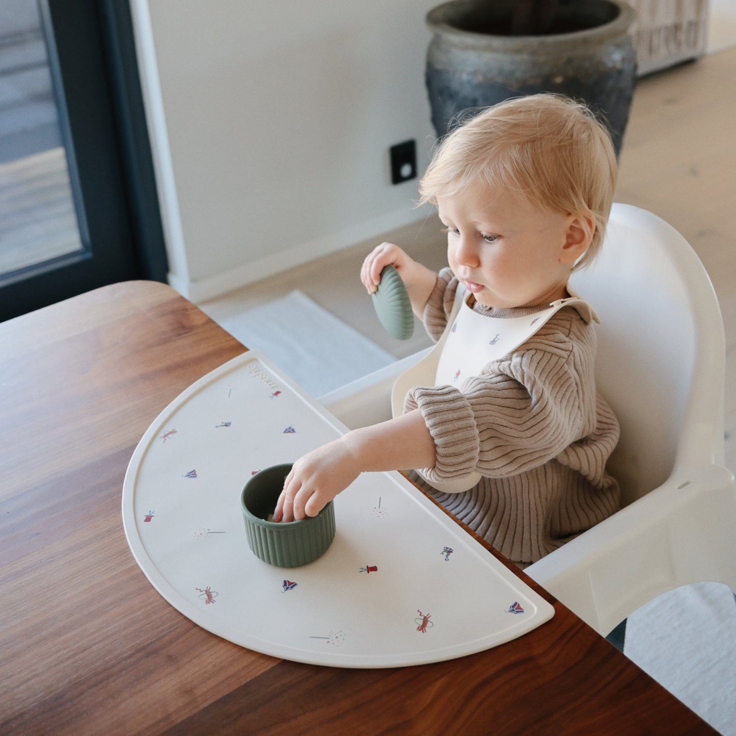 Silicone Placemat - Chickadees Wooden Toys