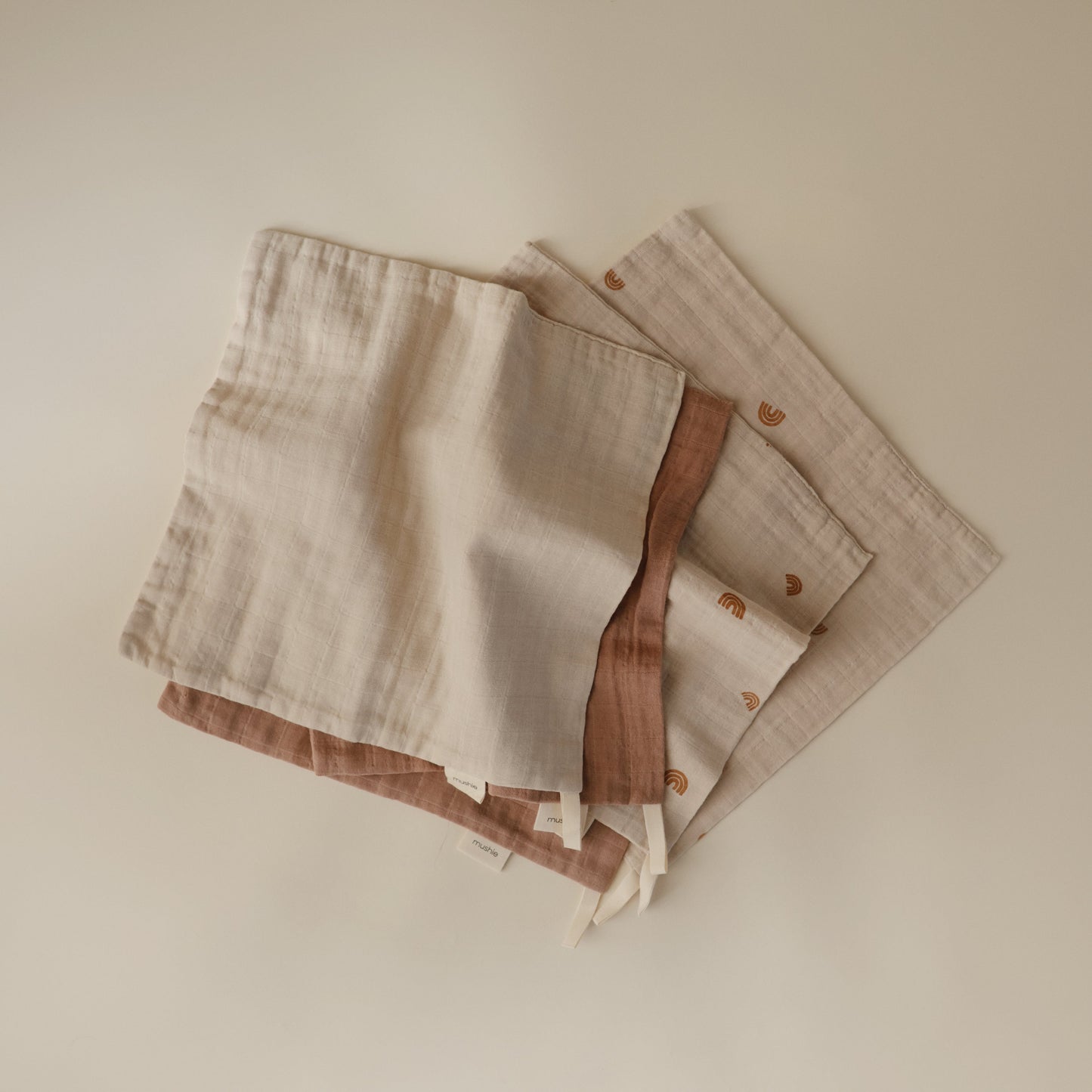 Muslin Cotton Washcloth - Chickadees Wooden Toys