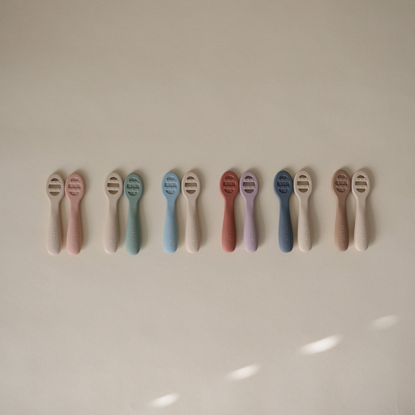 First Feeding Baby Spoons - Chickadees Wooden Toys