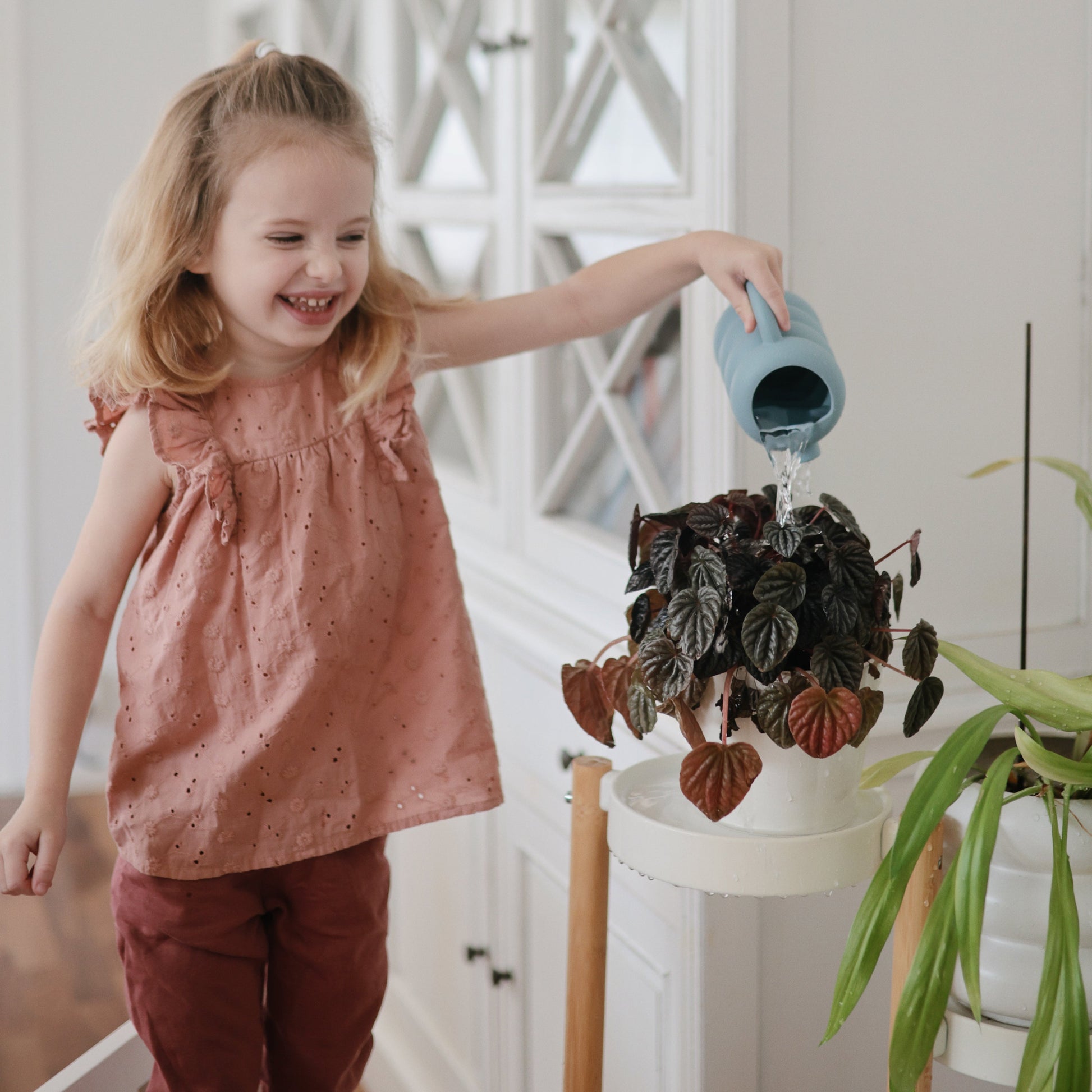 Silicone Watering Can - Chickadees Wooden Toys