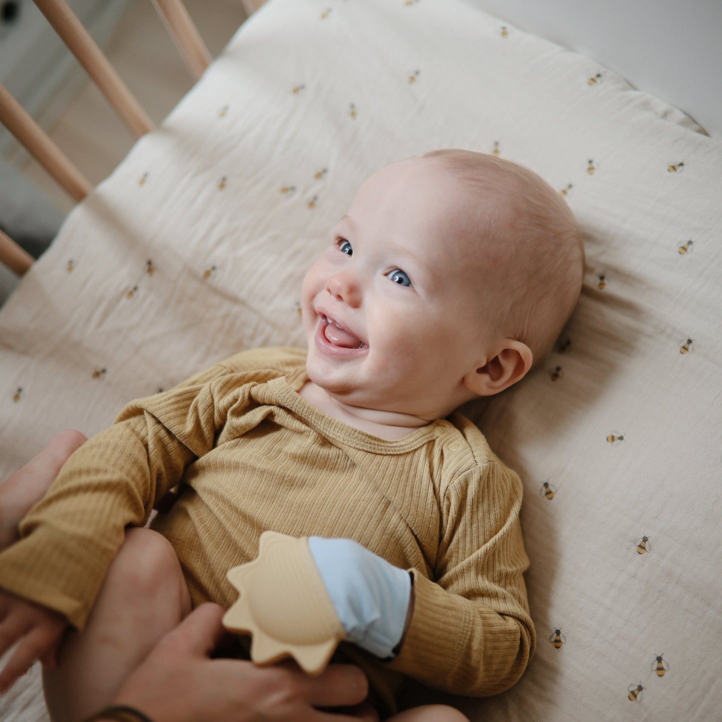 Extra Soft Muslin Crib Sheet - Chickadees Wooden Toys