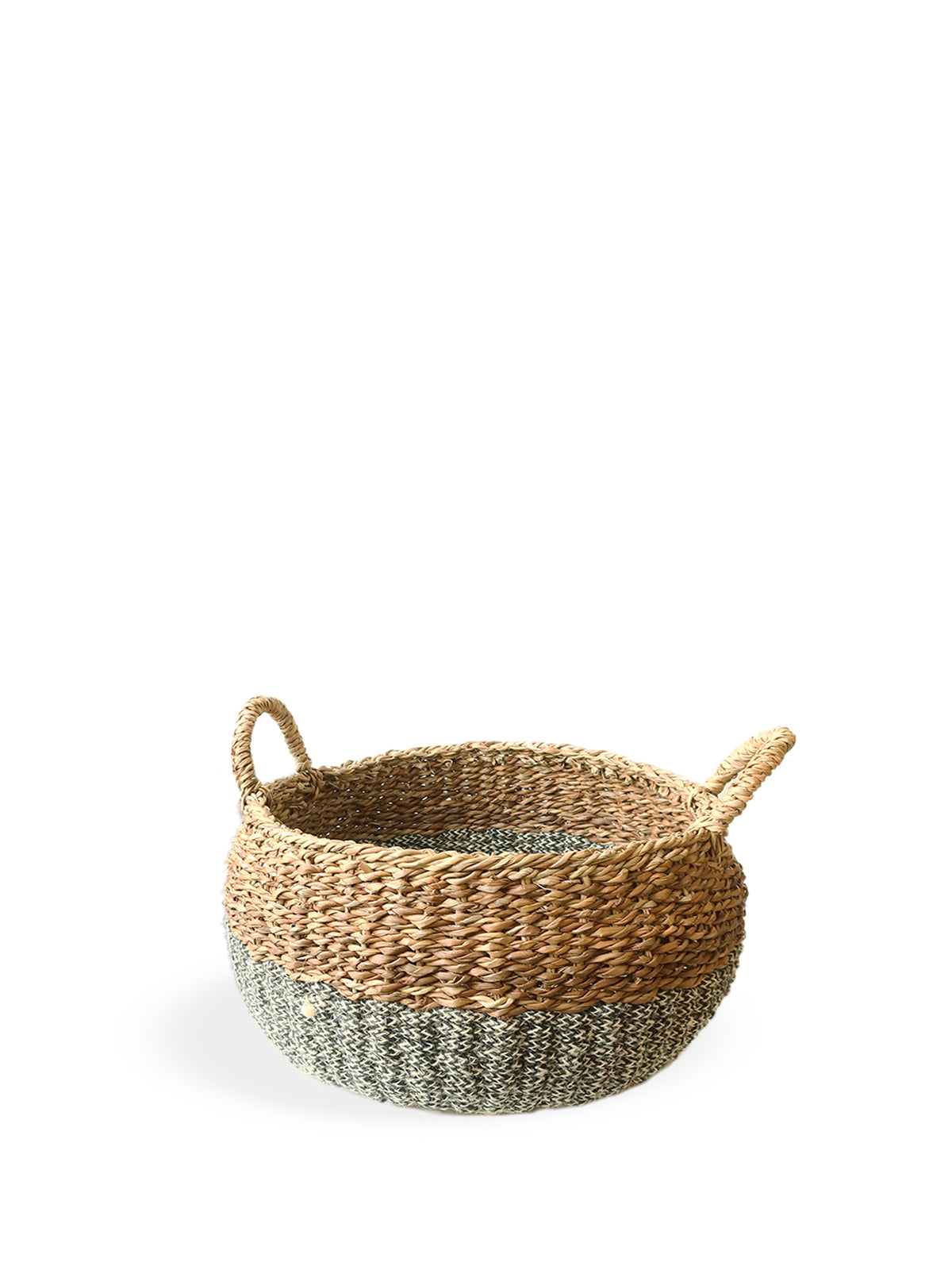 Ula Floor Basket - Black - Chickadees Wooden Toys