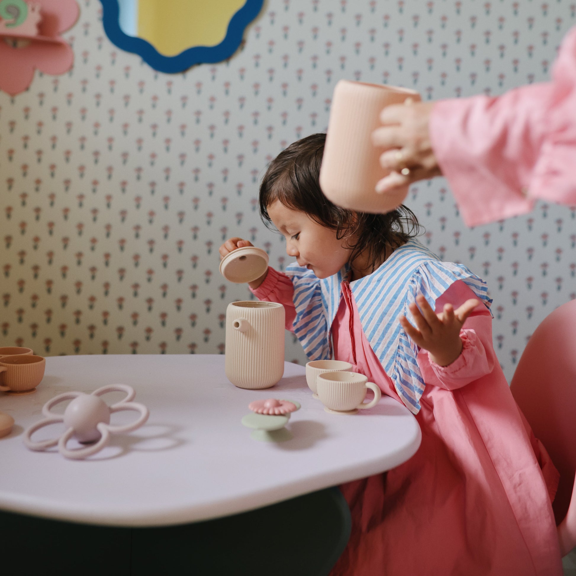 Silicone Tea Play Set - Chickadees Wooden Toys