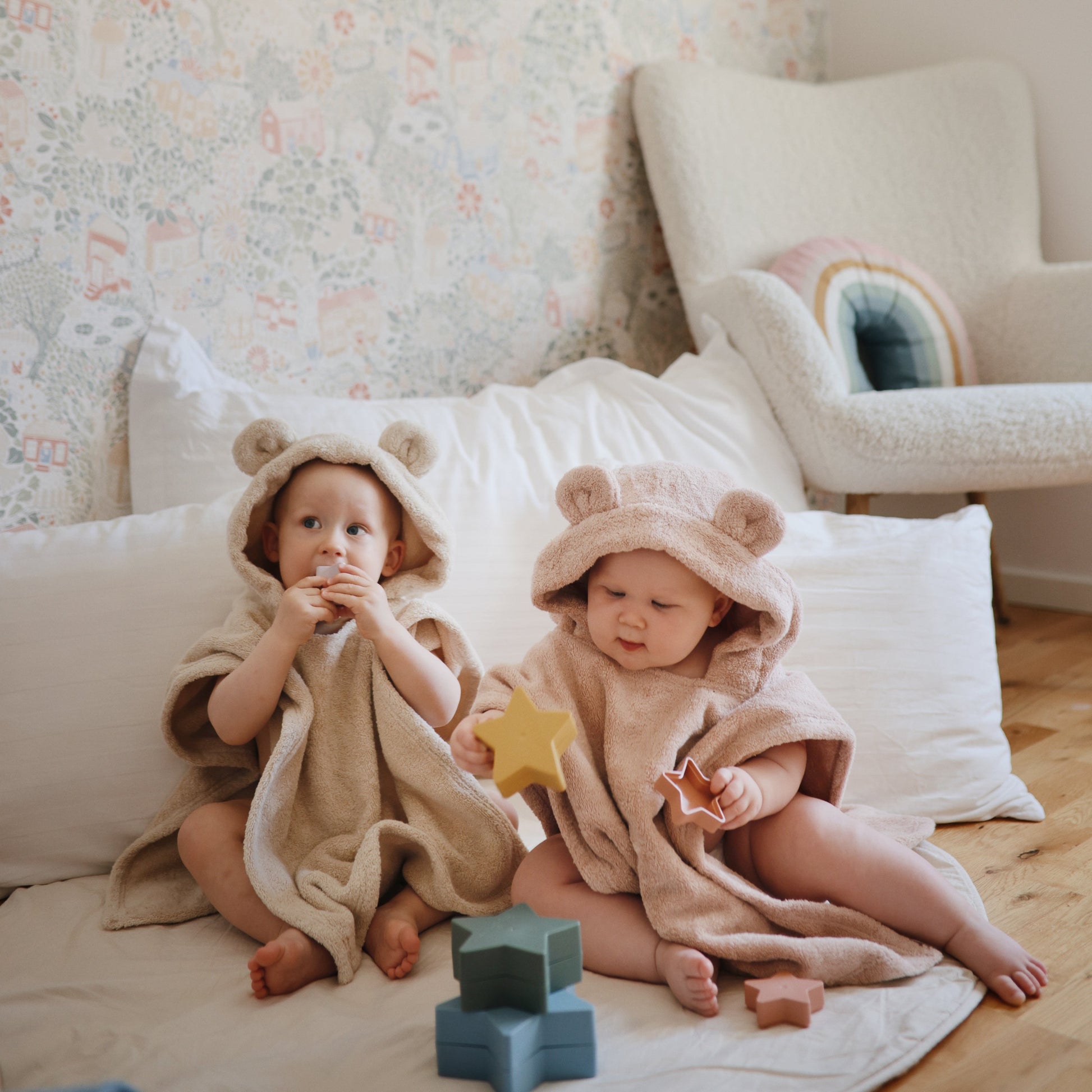 Nesting Stars Toy - Chickadees Wooden Toys