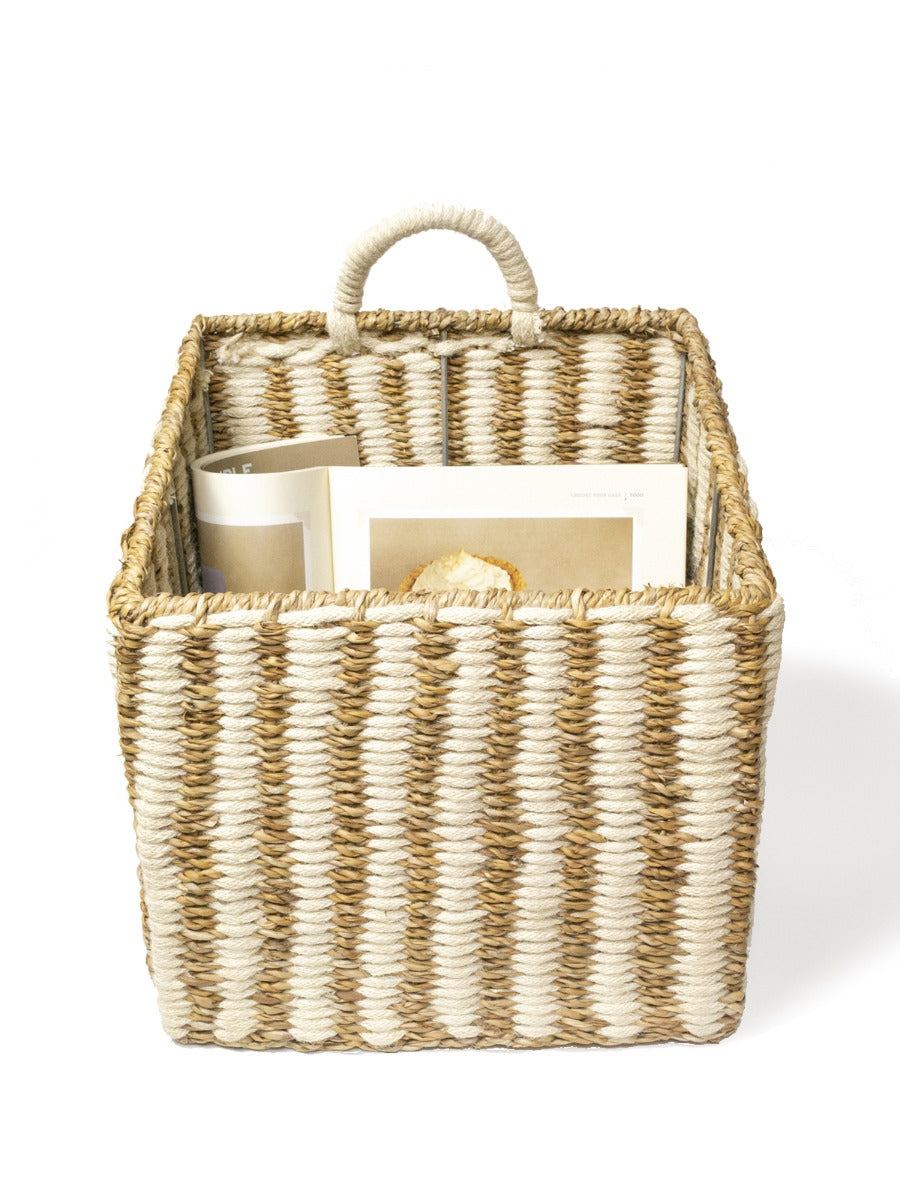 Ula Square Basket - Chickadees Wooden Toys