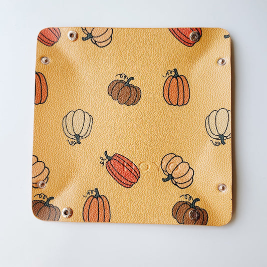 Pumpkin Micro Mat - Chickadees Wooden Toys