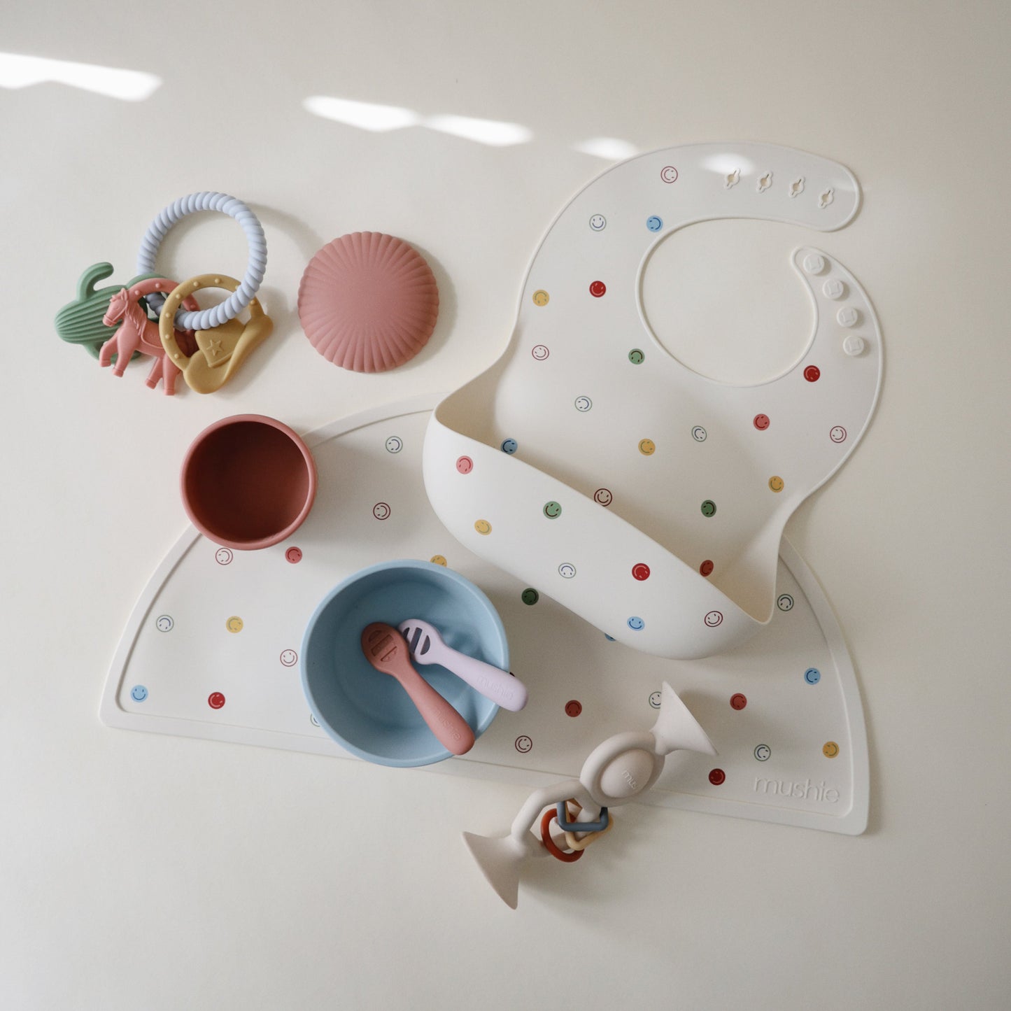 Silicone Baby Bib - Chickadees Wooden Toys