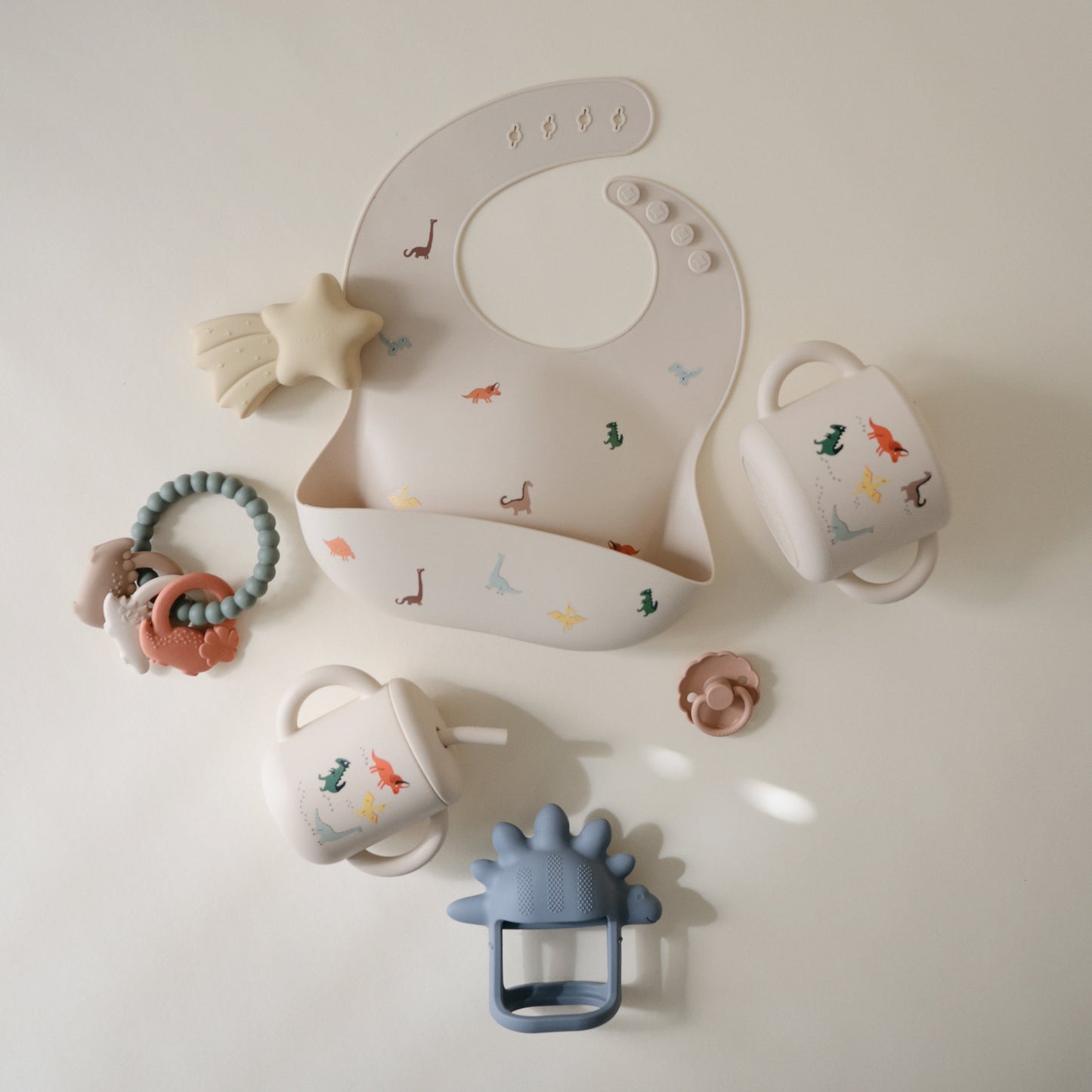 Silicone Baby Bib - Chickadees Wooden Toys