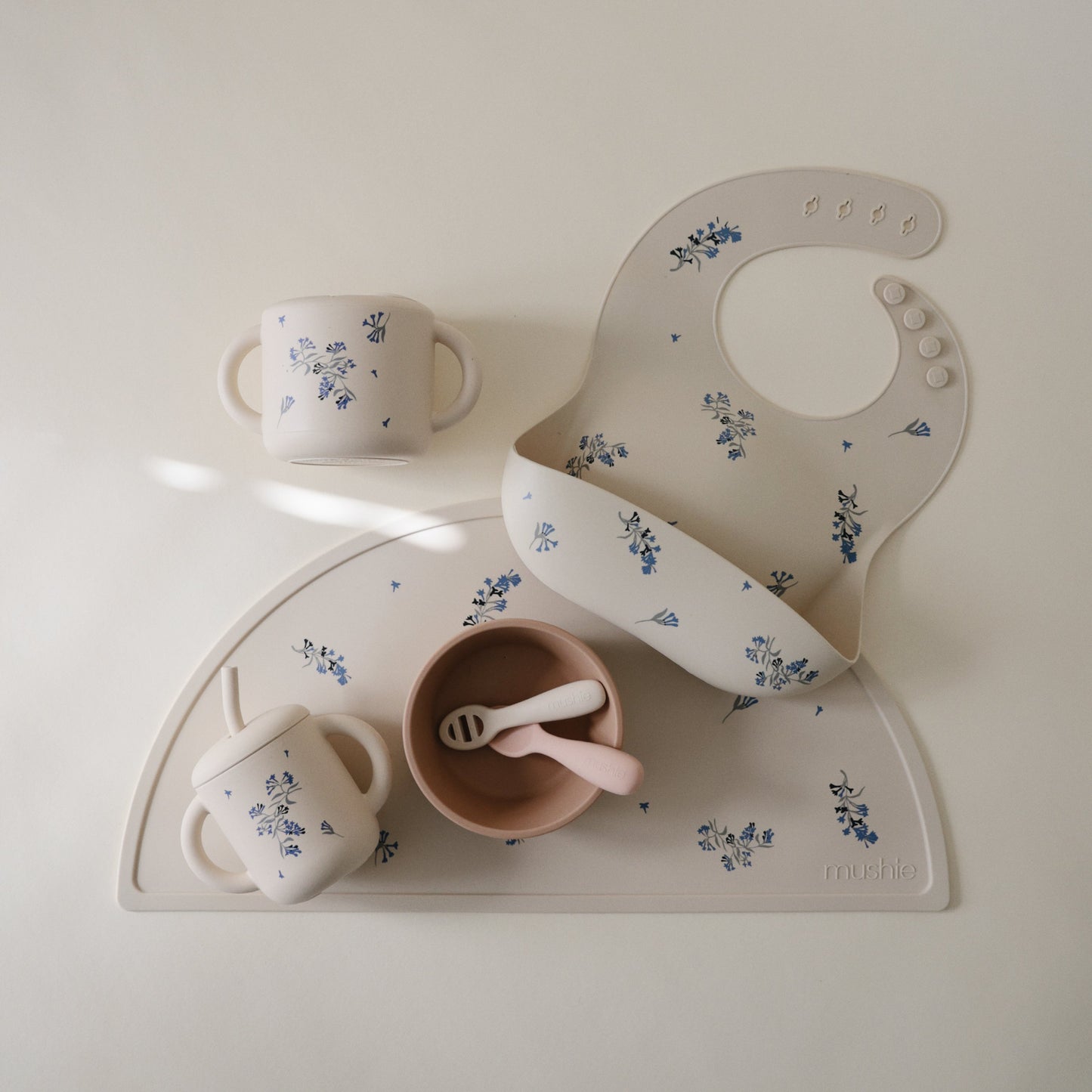 Silicone Baby Bib - Chickadees Wooden Toys