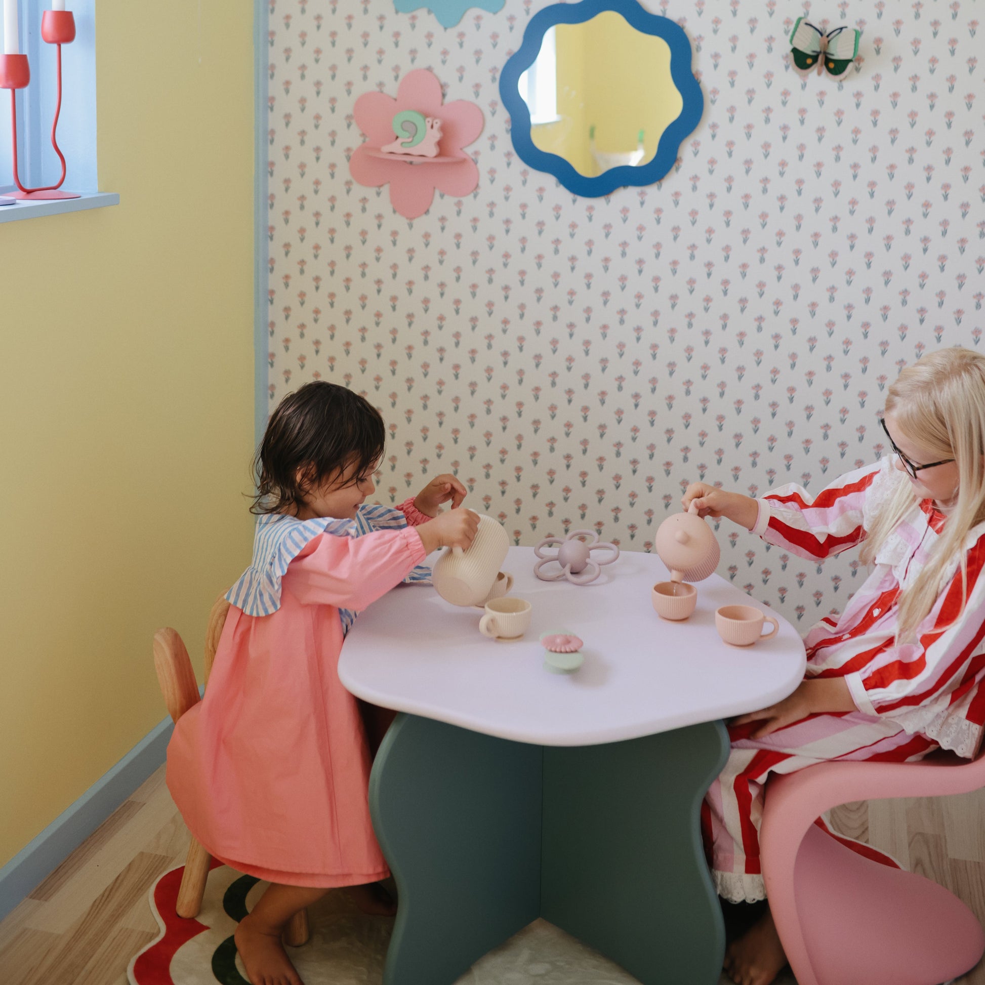Silicone Tea Play Set - Chickadees Wooden Toys