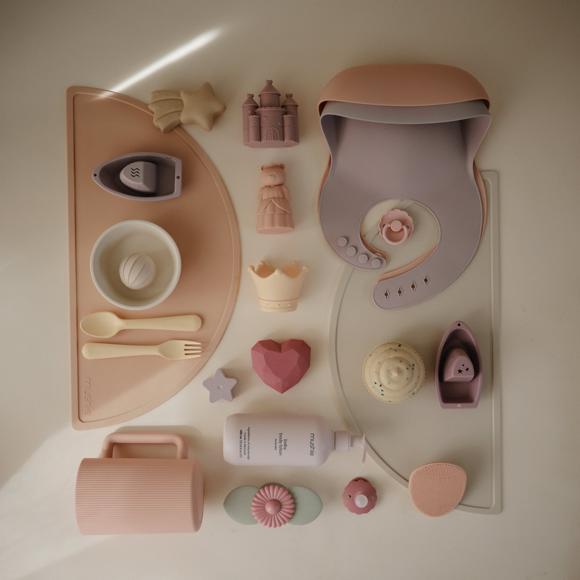 Princess Mold Free Bath Play Set - Chickadees Wooden Toys