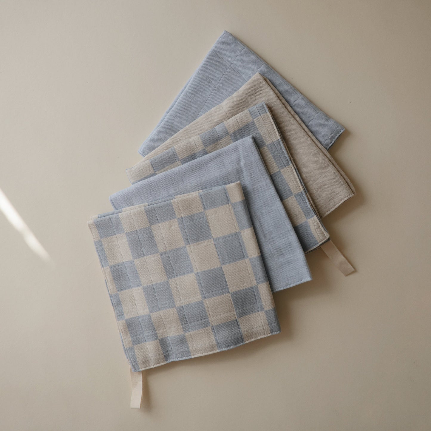 Muslin Cotton Washcloth - Chickadees Wooden Toys