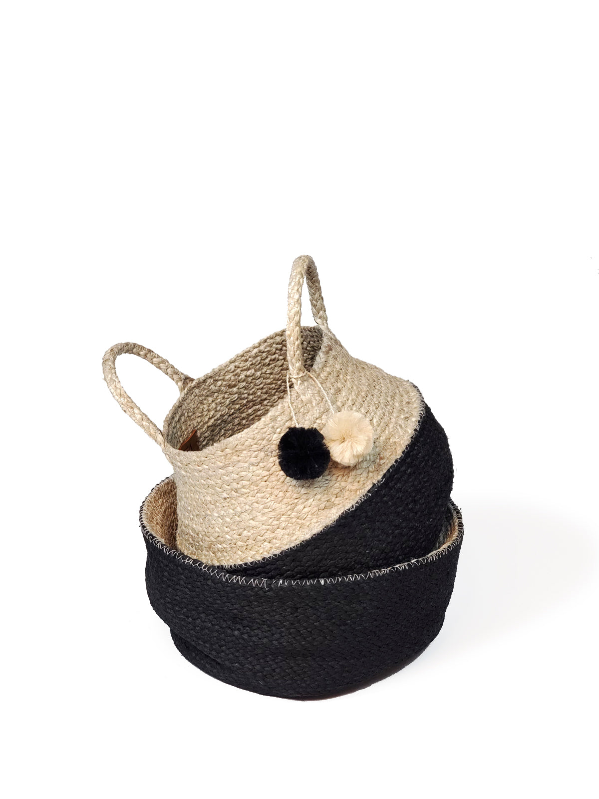 Naiya Foldable Basket Bag - Chickadees Wooden Toys