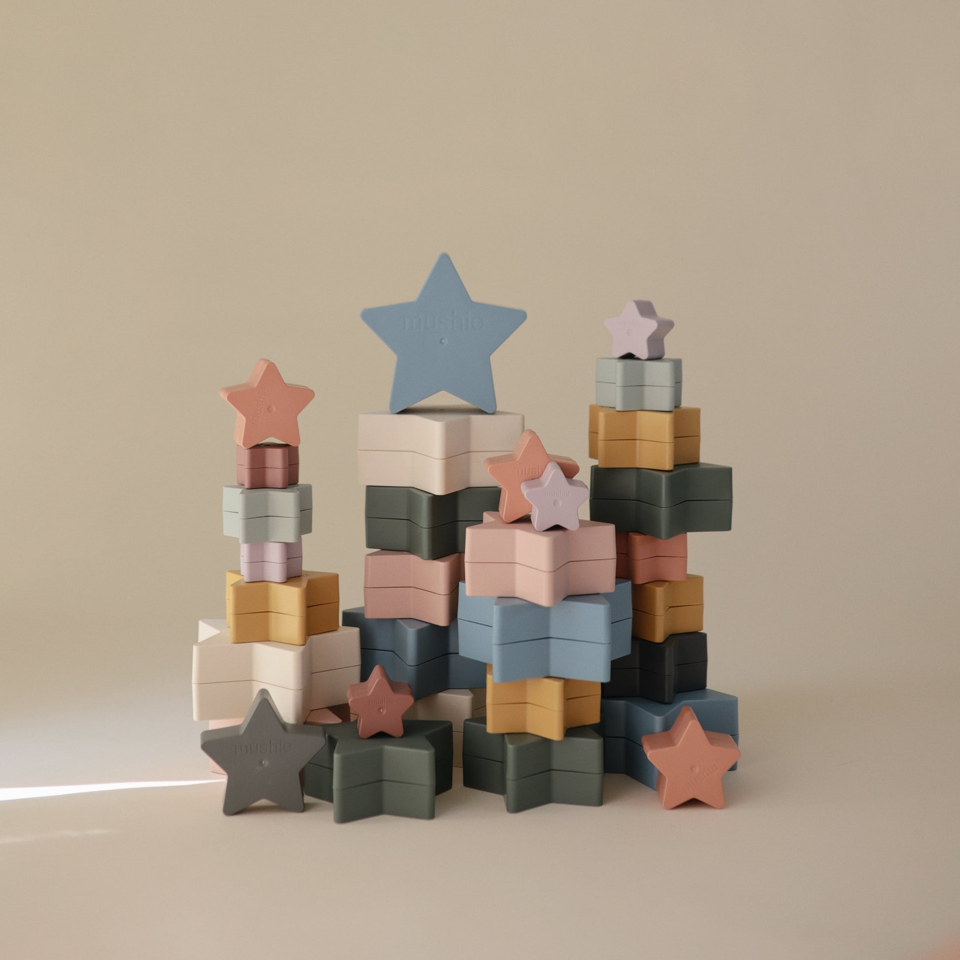 Nesting Stars Toy - Chickadees Wooden Toys