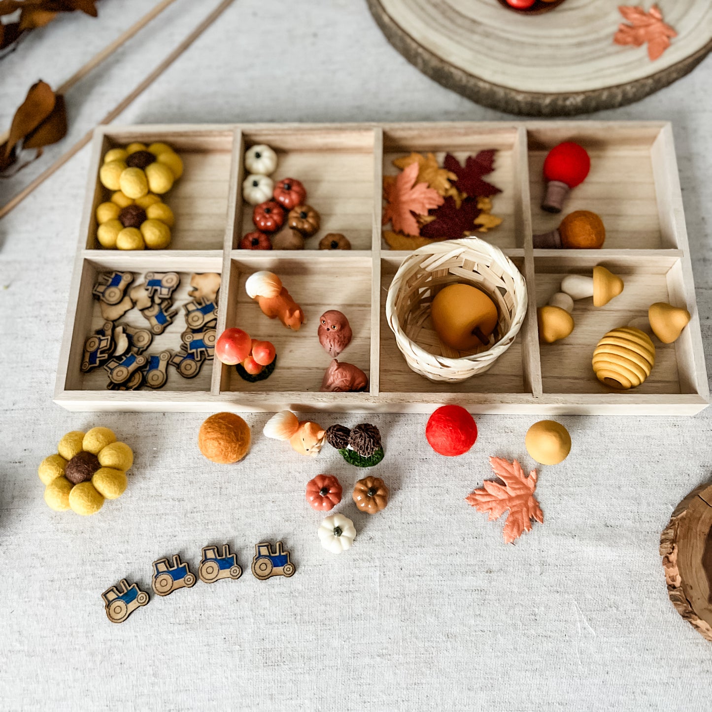 Large Autumn Tinker Tray