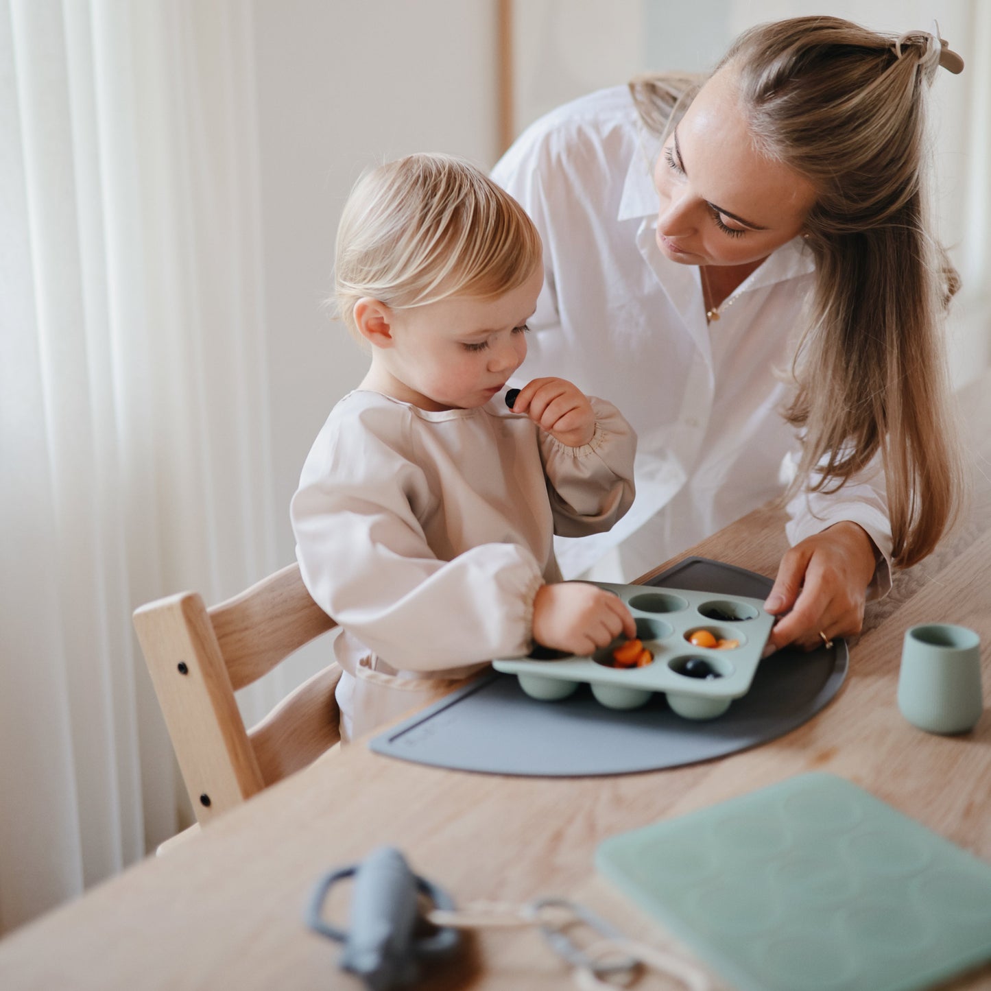 Silicone Placemat - Chickadees Wooden Toys