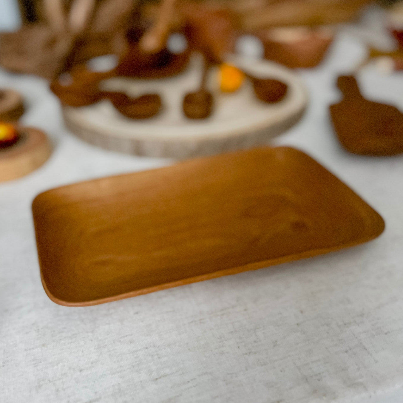 Teak Wood Tray