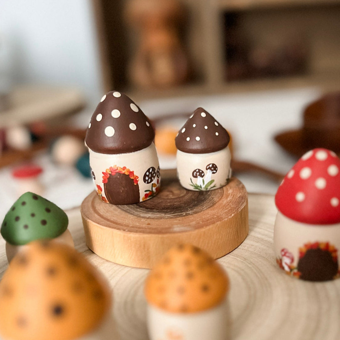 Autumn Mushroom Houses