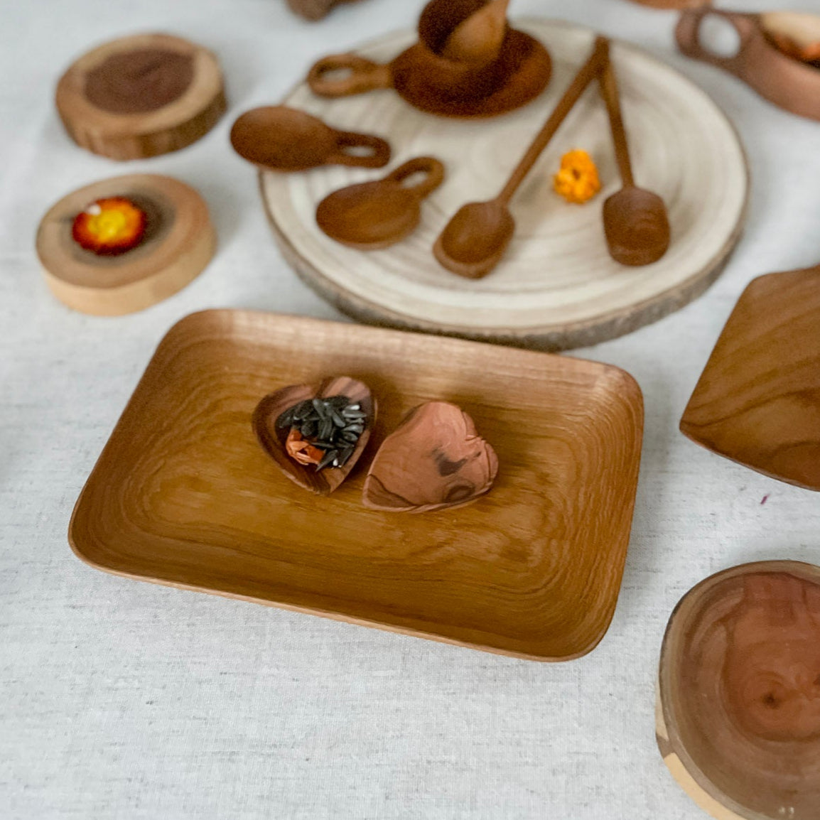 Teak Wood Tray