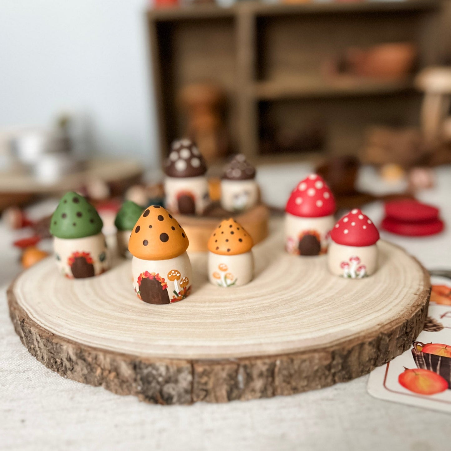 Autumn Mushroom Houses