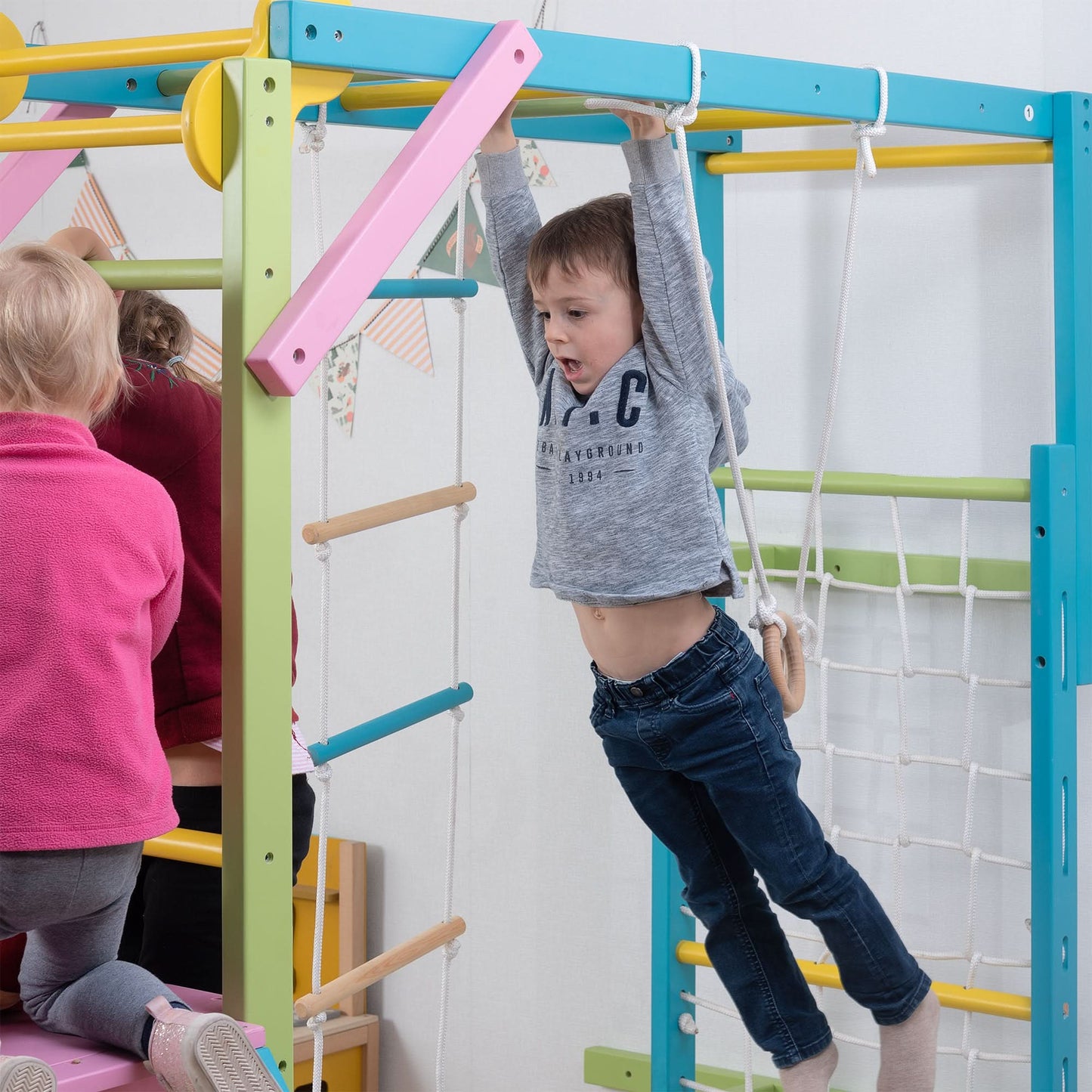 Grove- Indoor Jungle Gym - Chickadees Wooden Toys