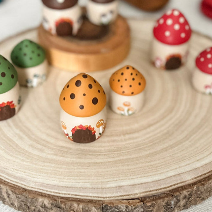 Autumn Mushroom Houses
