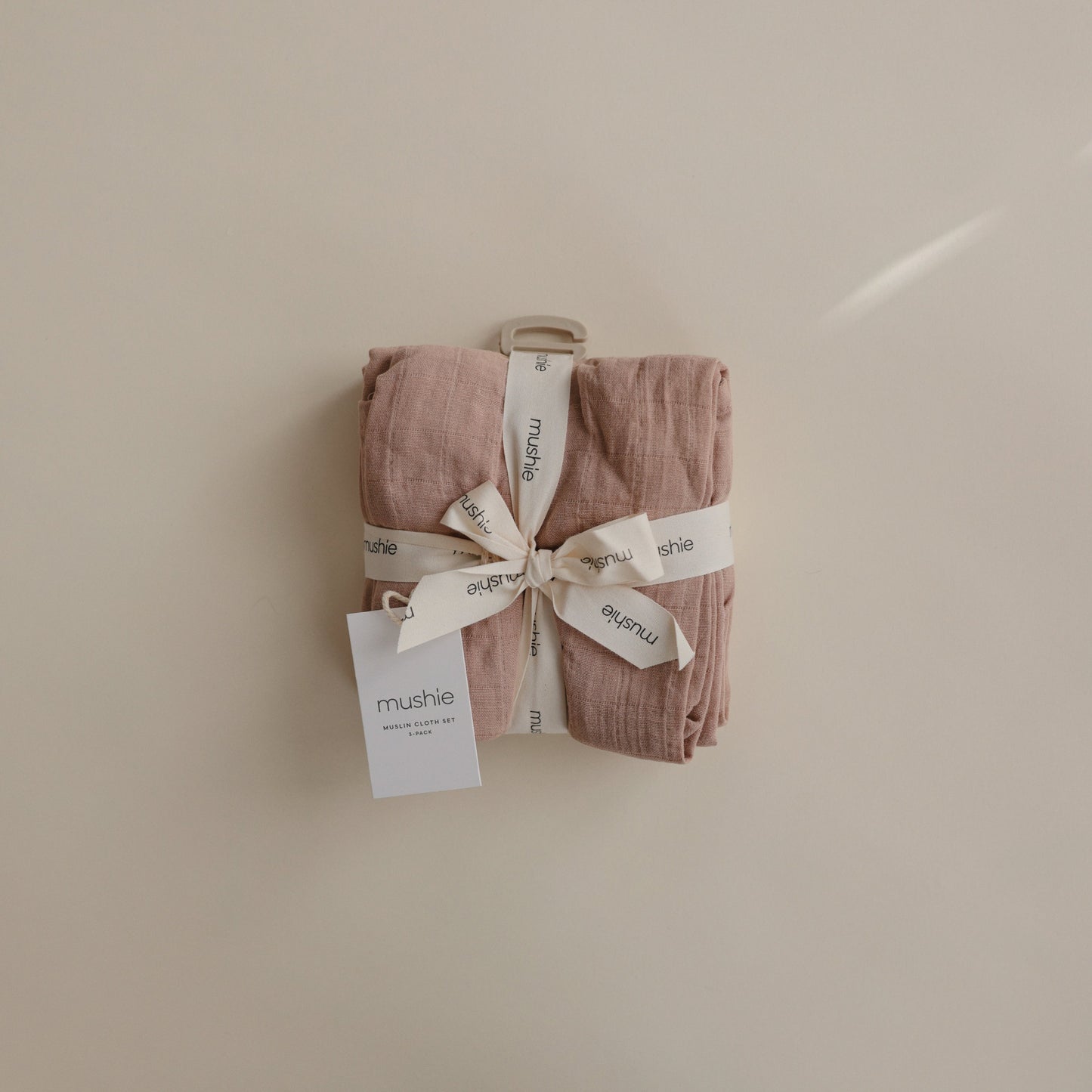Organic Cotton Muslin Cloths 3-Pack - Chickadees Wooden Toys