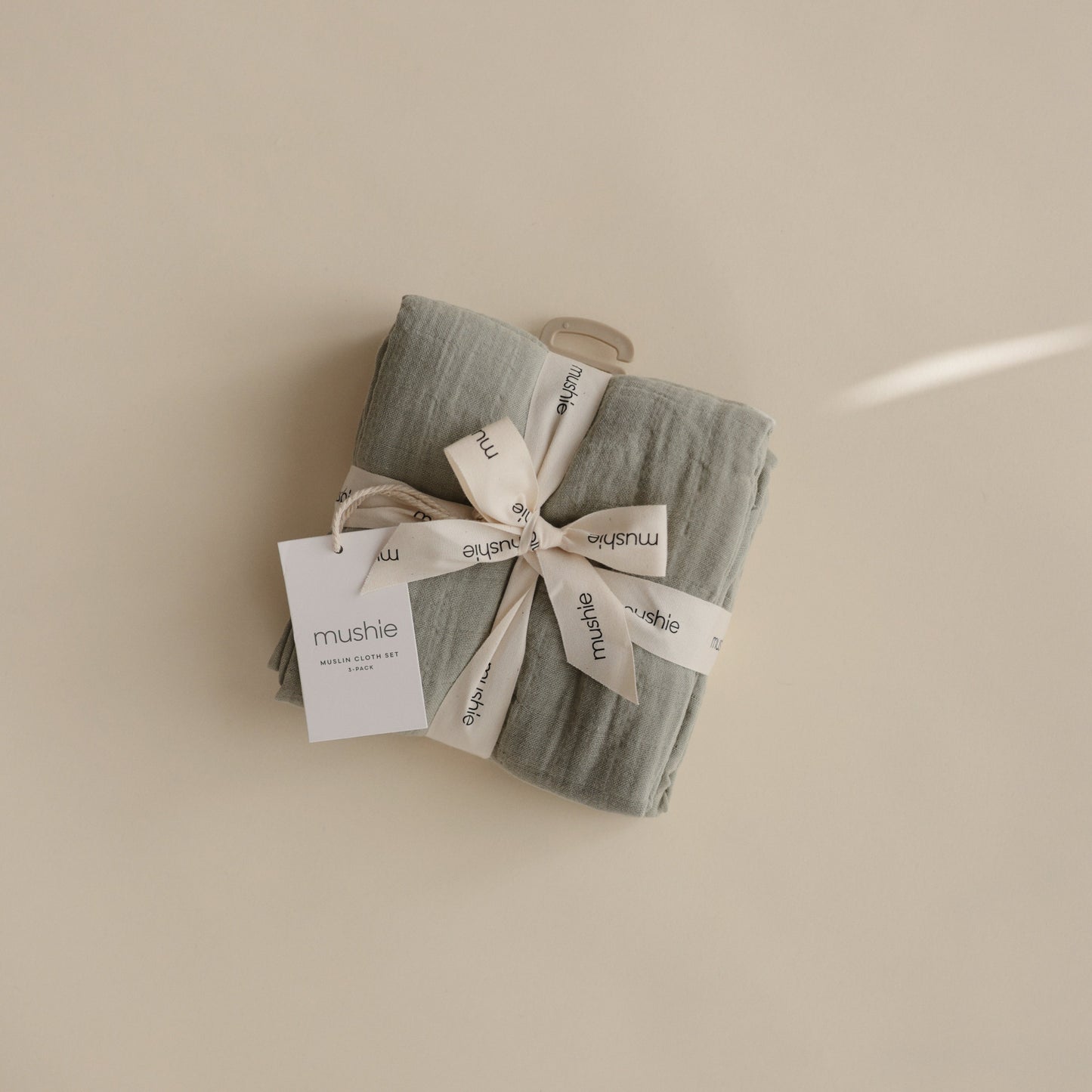 Organic Cotton Muslin Cloths 3-Pack - Chickadees Wooden Toys