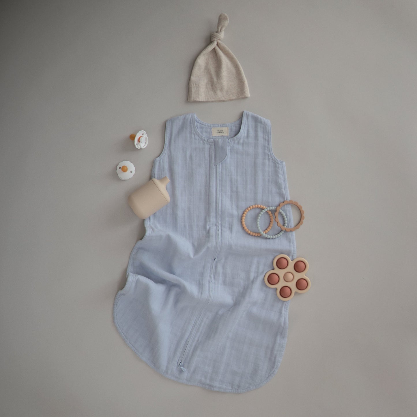 Organic Cotton Sleep Bag - Chickadees Wooden Toys