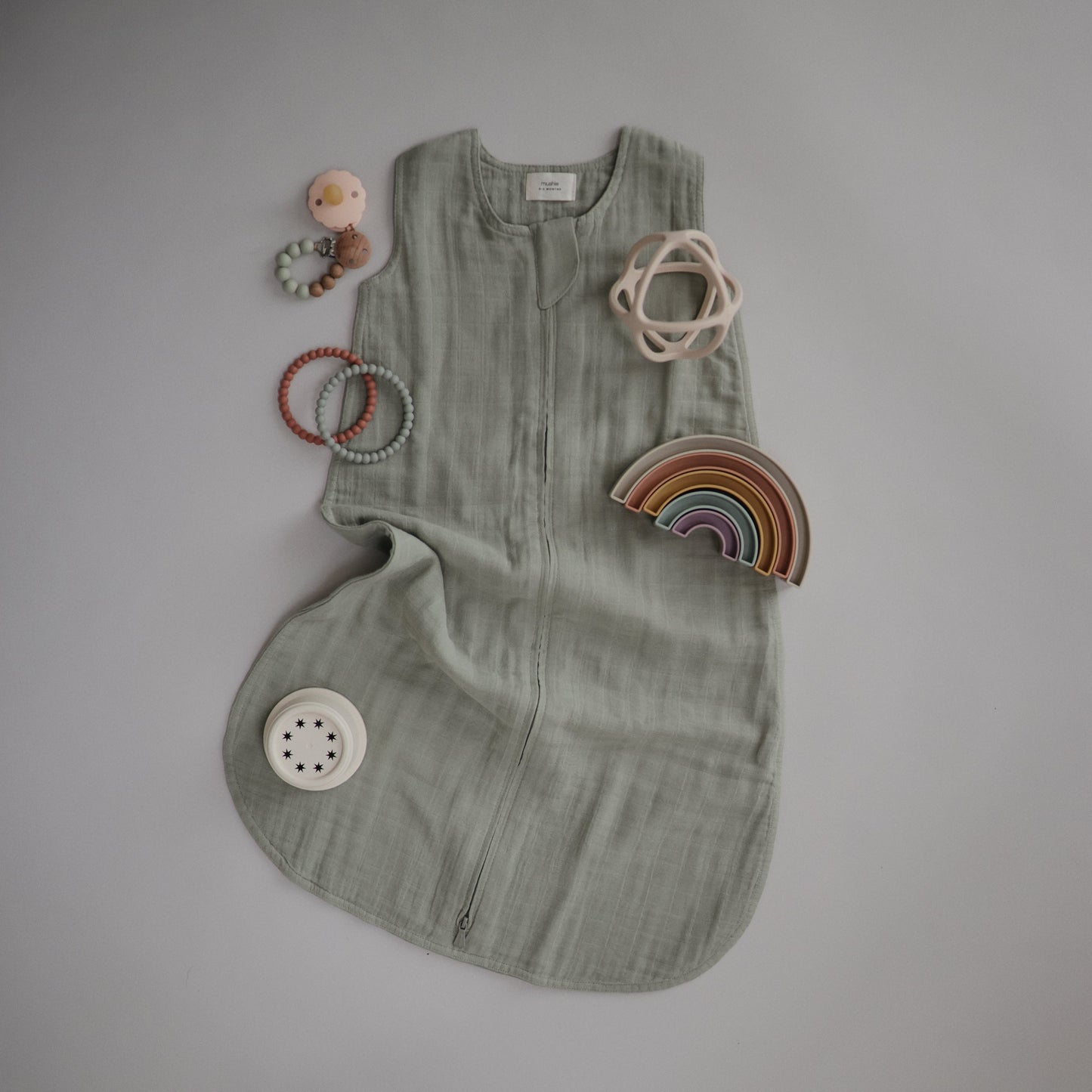 Organic Cotton Sleep Bag - Chickadees Wooden Toys