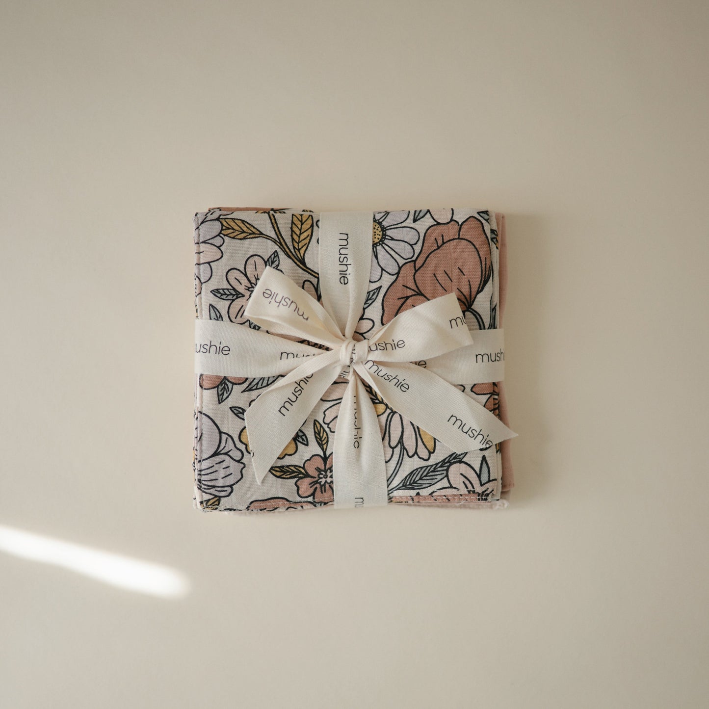 Muslin Cotton Washcloth - Chickadees Wooden Toys