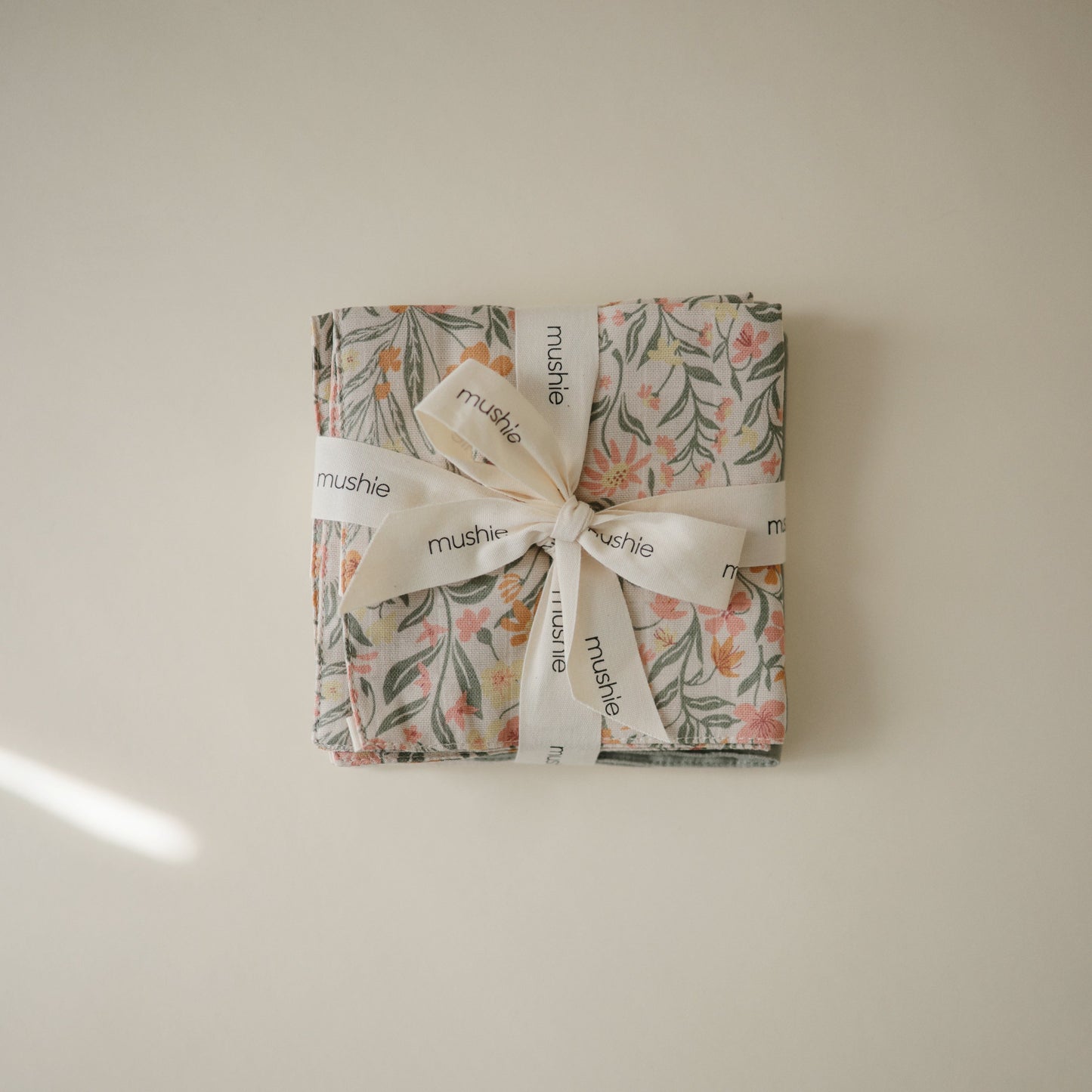 Muslin Cotton Washcloth - Chickadees Wooden Toys
