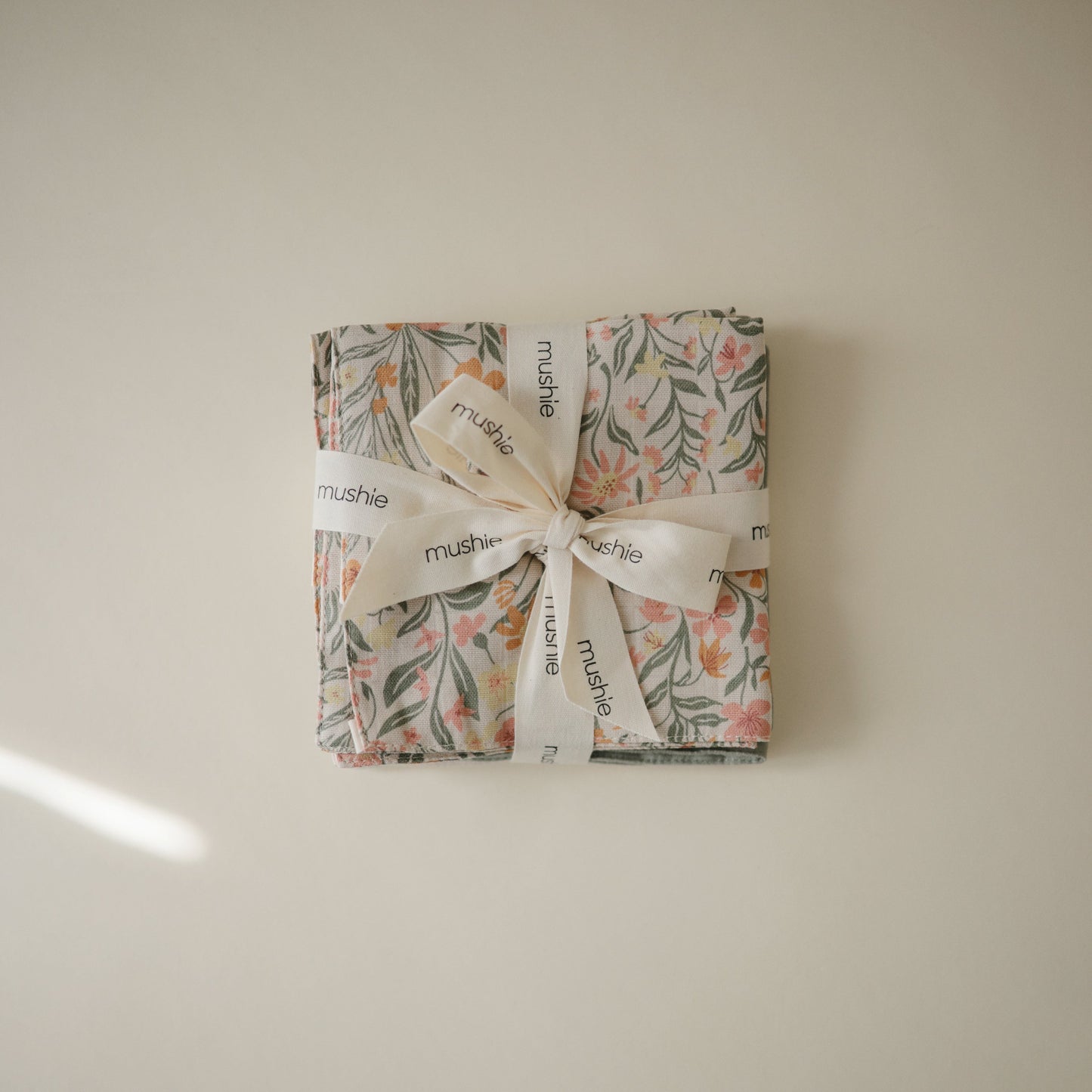 Muslin Cotton Washcloth - Chickadees Wooden Toys