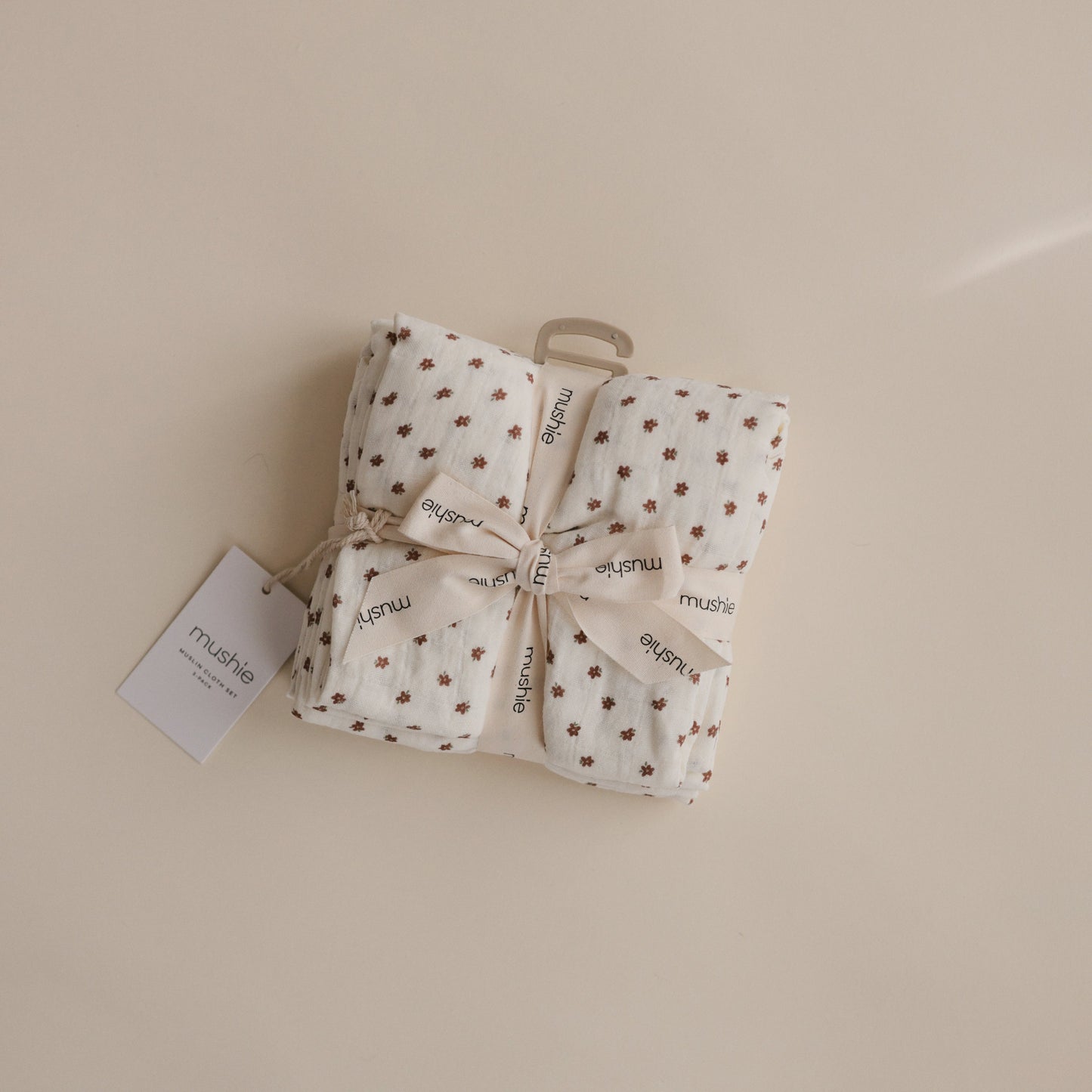 Organic Cotton Muslin Cloths 3-Pack - Chickadees Wooden Toys