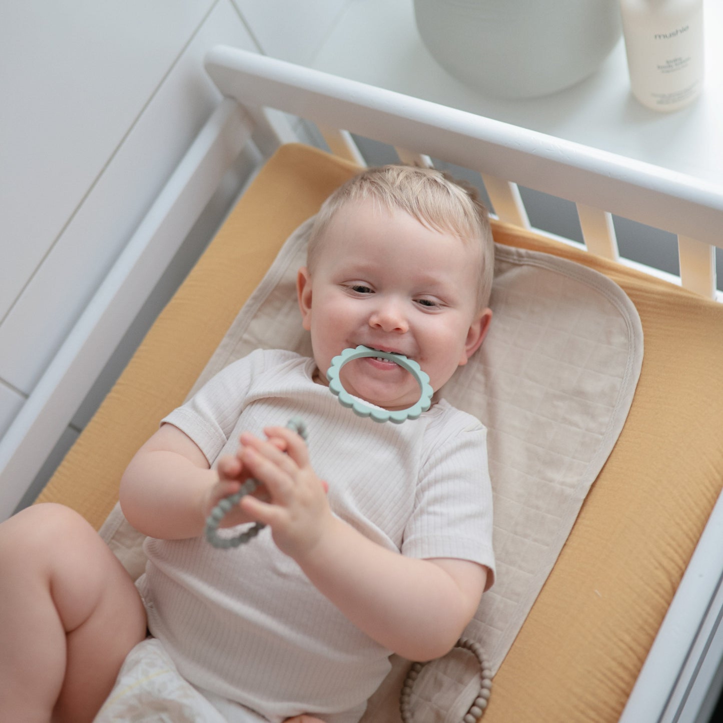 Extra Soft Bassinet Muslin Crib Sheet - Chickadees Wooden Toys