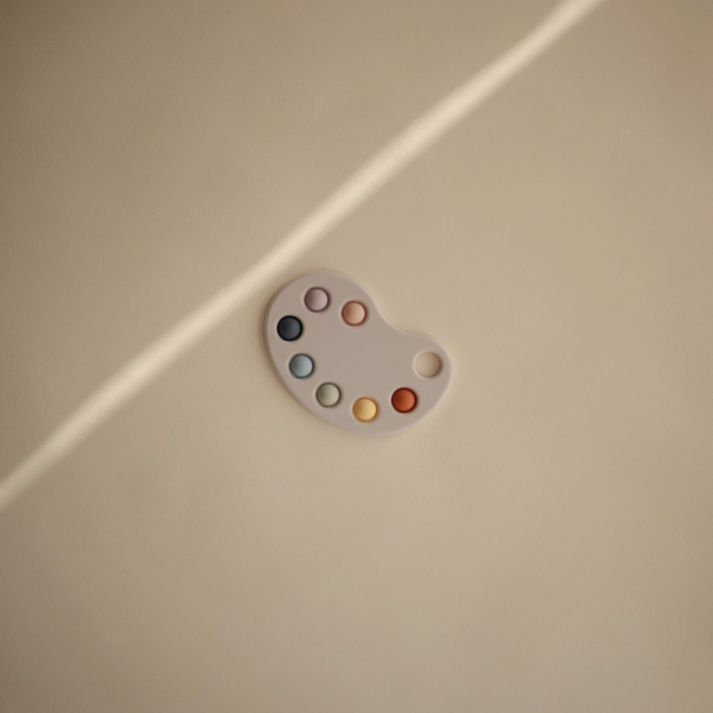 Paint Palette Press Toy - Chickadees Wooden Toys