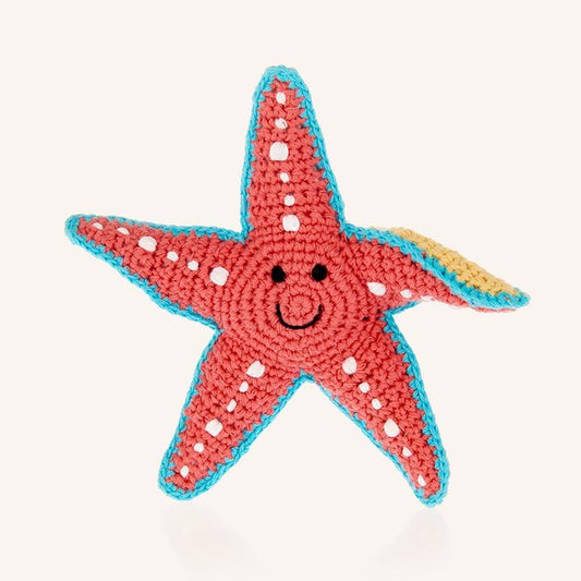 Starfish Rattle - Chickadees Wooden Toys