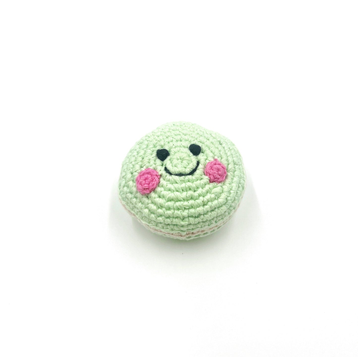 Friendly Macaron Cookie Rattle