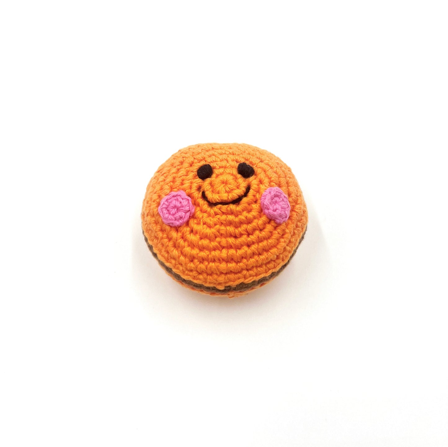 Friendly Macaron Cookie Rattle