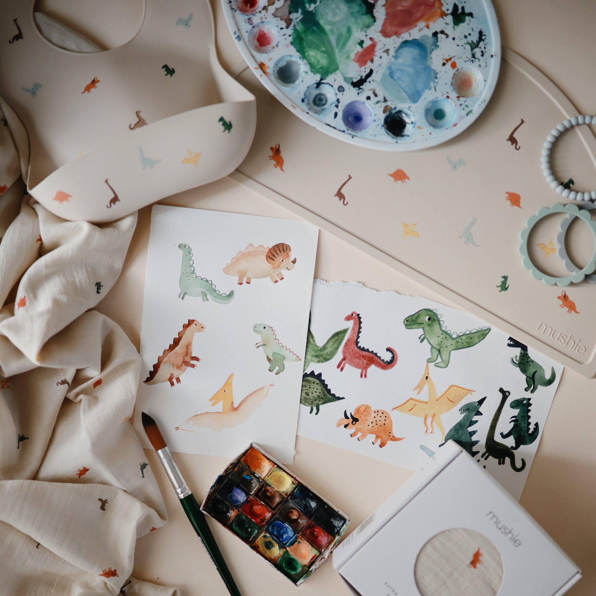 Silicone Placemat - Chickadees Wooden Toys