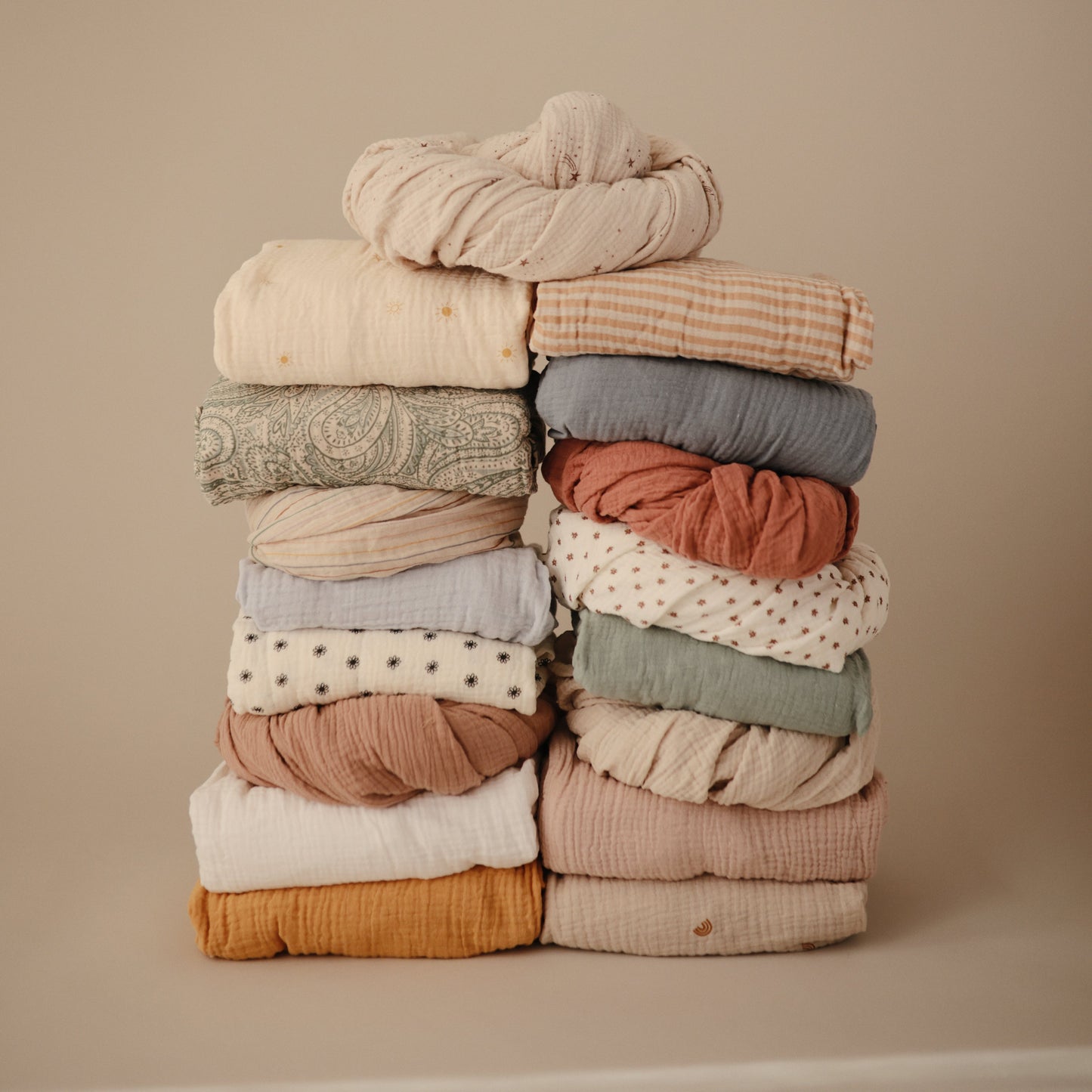 Extra Soft Muslin Crib Sheet - Chickadees Wooden Toys