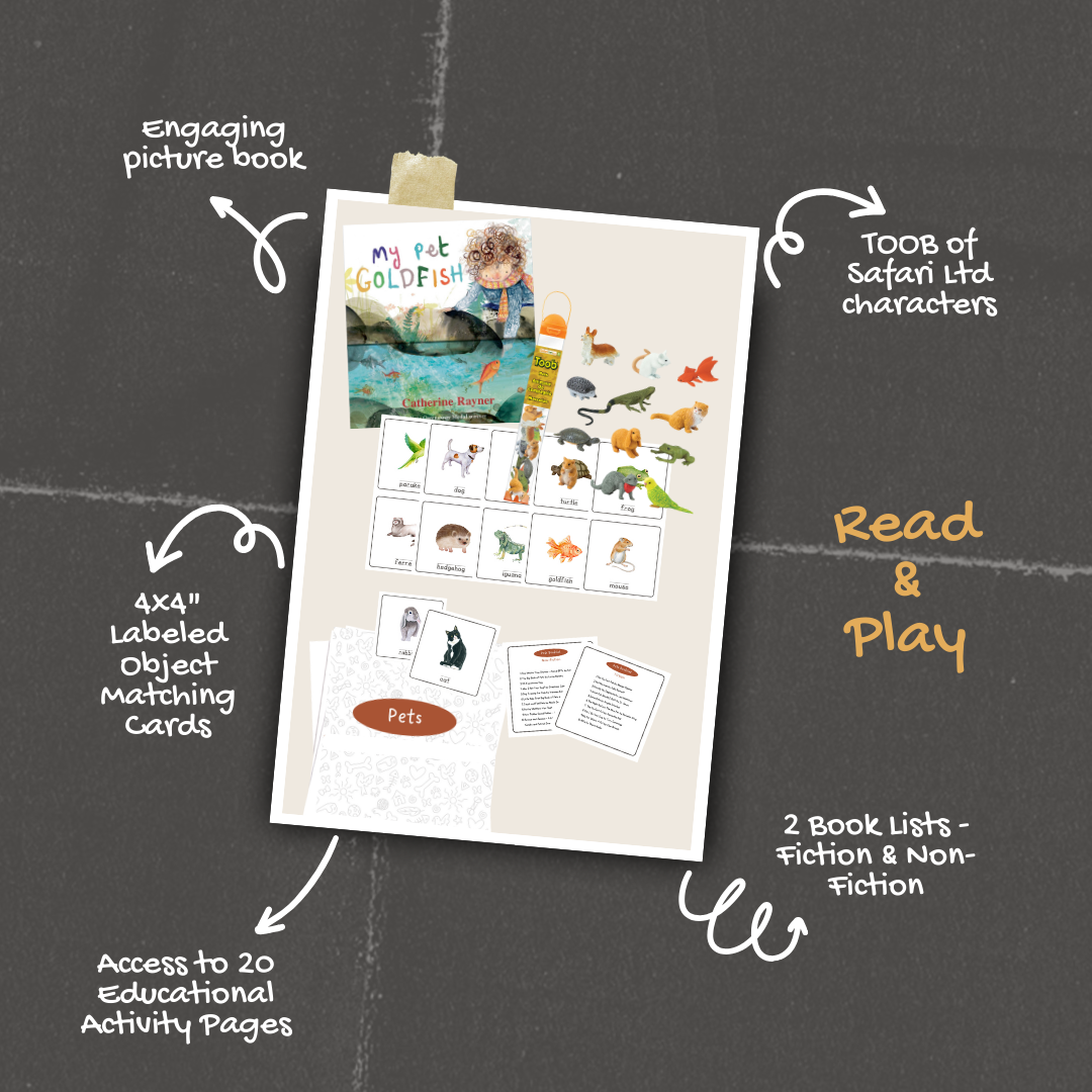 Read And Play - Early Learning Subscription Box - Chickadees Wooden Toys