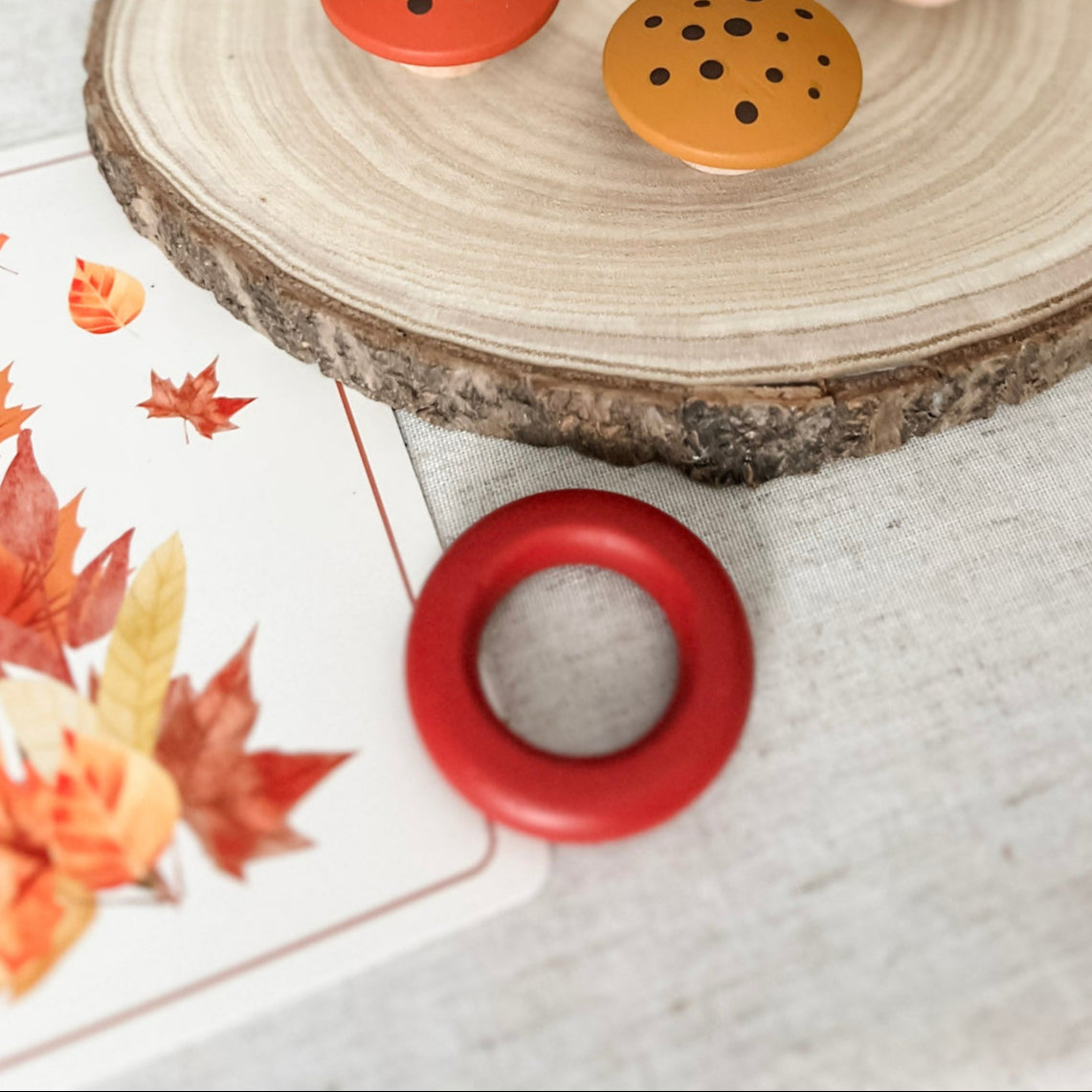 Autumn Wooden Rings