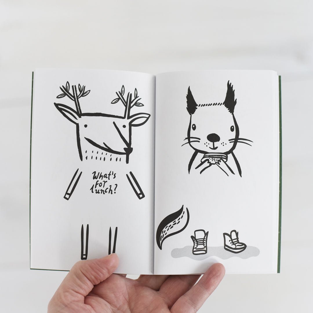 32 Ways to Dress Woodland Animals - Activity Book - Chickadees Wooden Toys